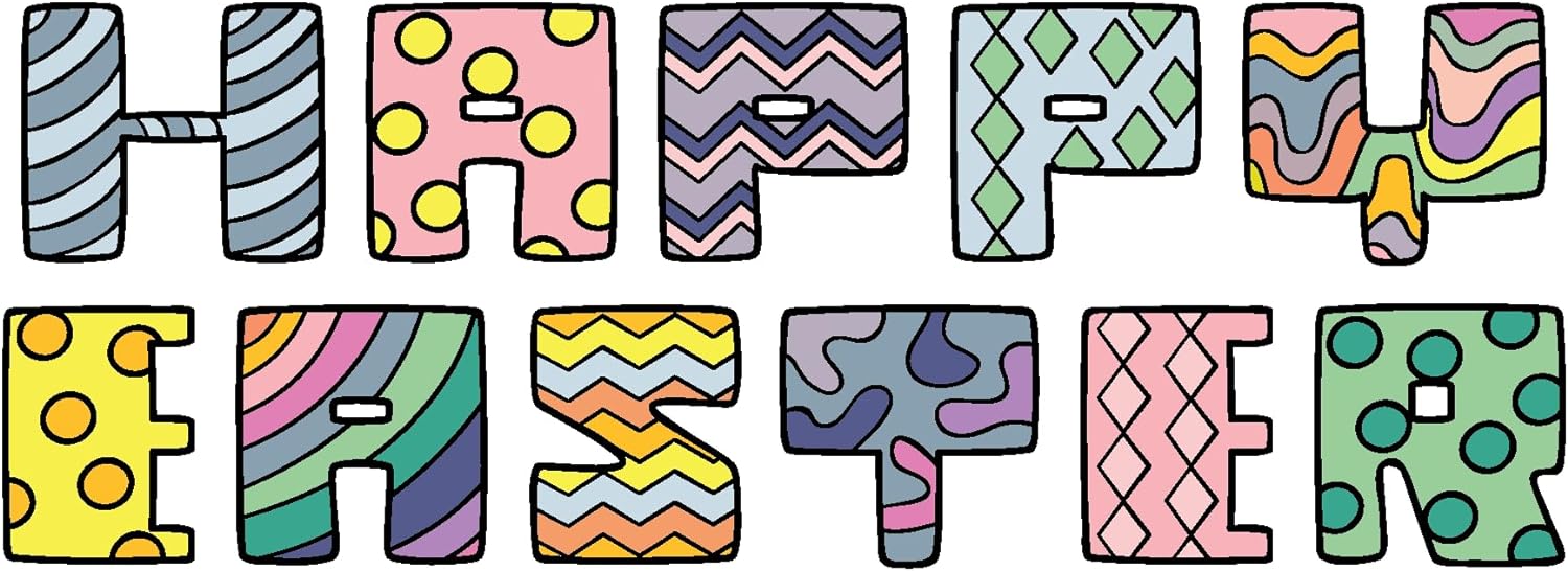 Inspirational Quote "Happy Easter" Motivational Sticker Vinyl Decal Motivation Stickers- 5" Vinyl Sticker Waterproof