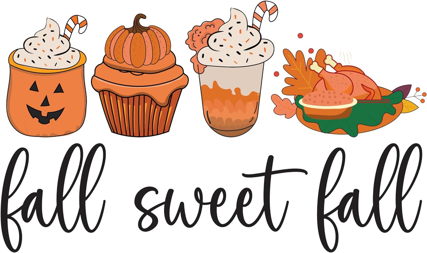 Inspirational Quote Fall Sweet Fall Motivational Sticker Vinyl Decal Motivation Stickers- 5" Vinyl Sticker Waterproof