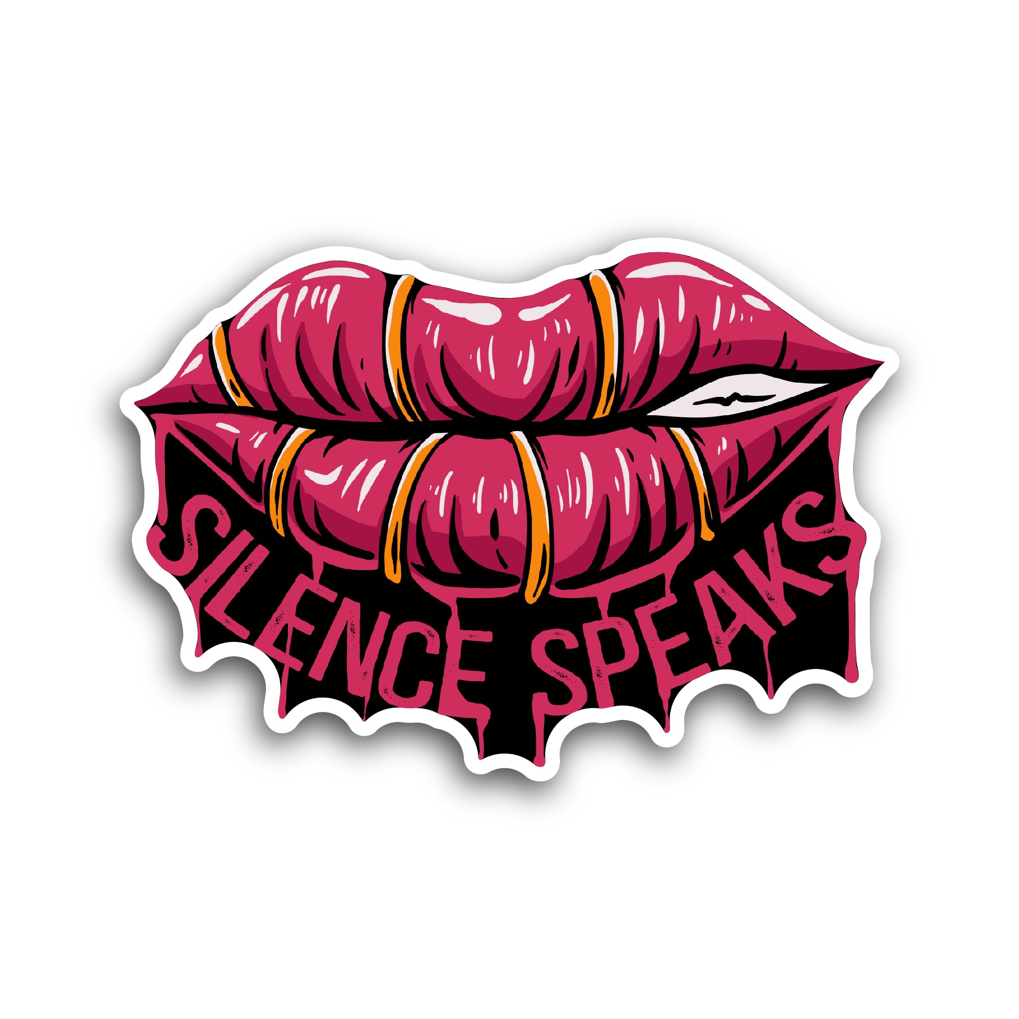 2 (Pieces) 3" and 5" Christmas Eve Mass Sticker, Waterproof Vinyl Decals for Many Purpose Like Cars,