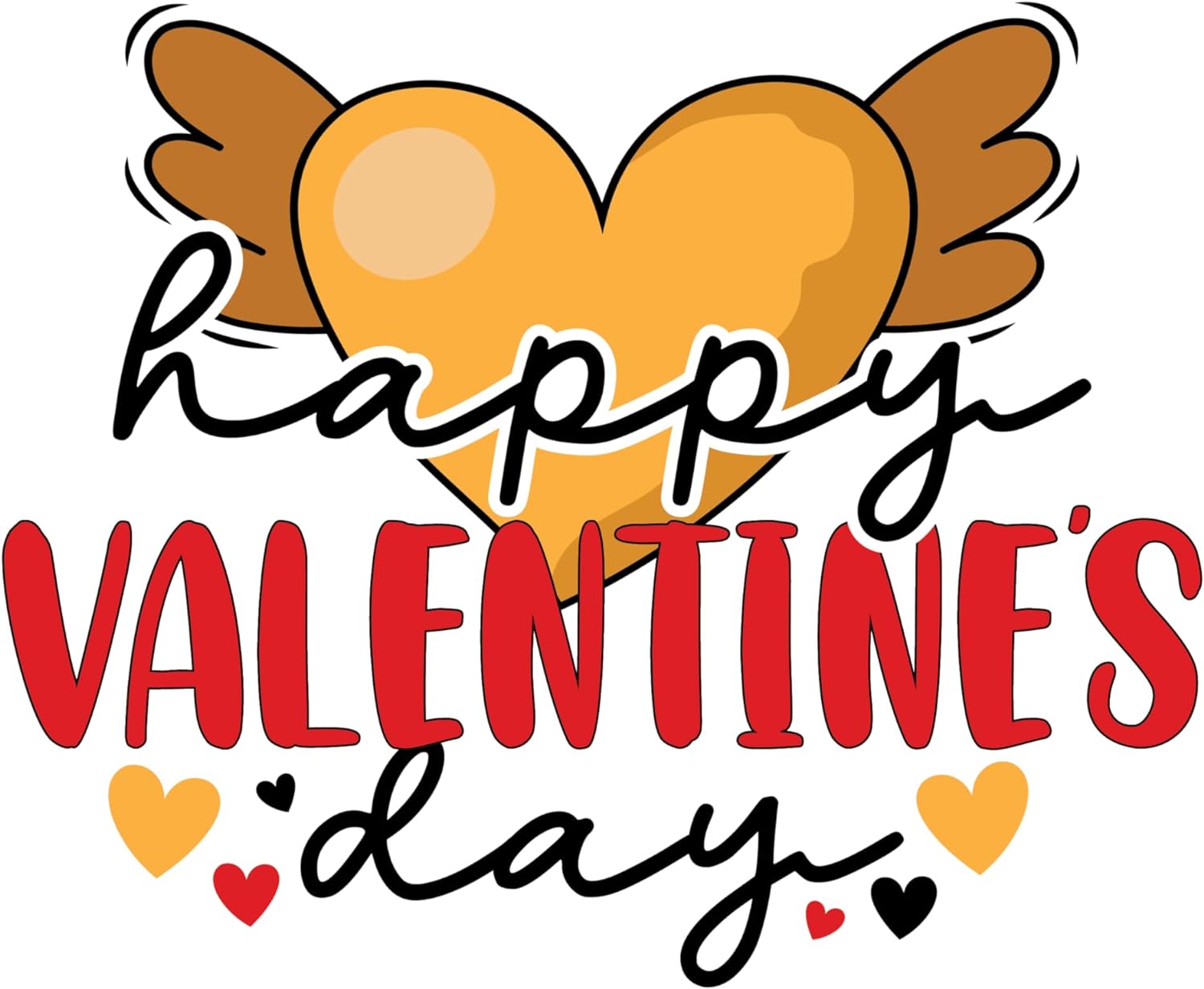 Inspirational Quote Happpy Valentines Day Sticker Motivational Sticker Vinyl Decal Motivation Stickers- 5" Vinyl Sticker Waterproof