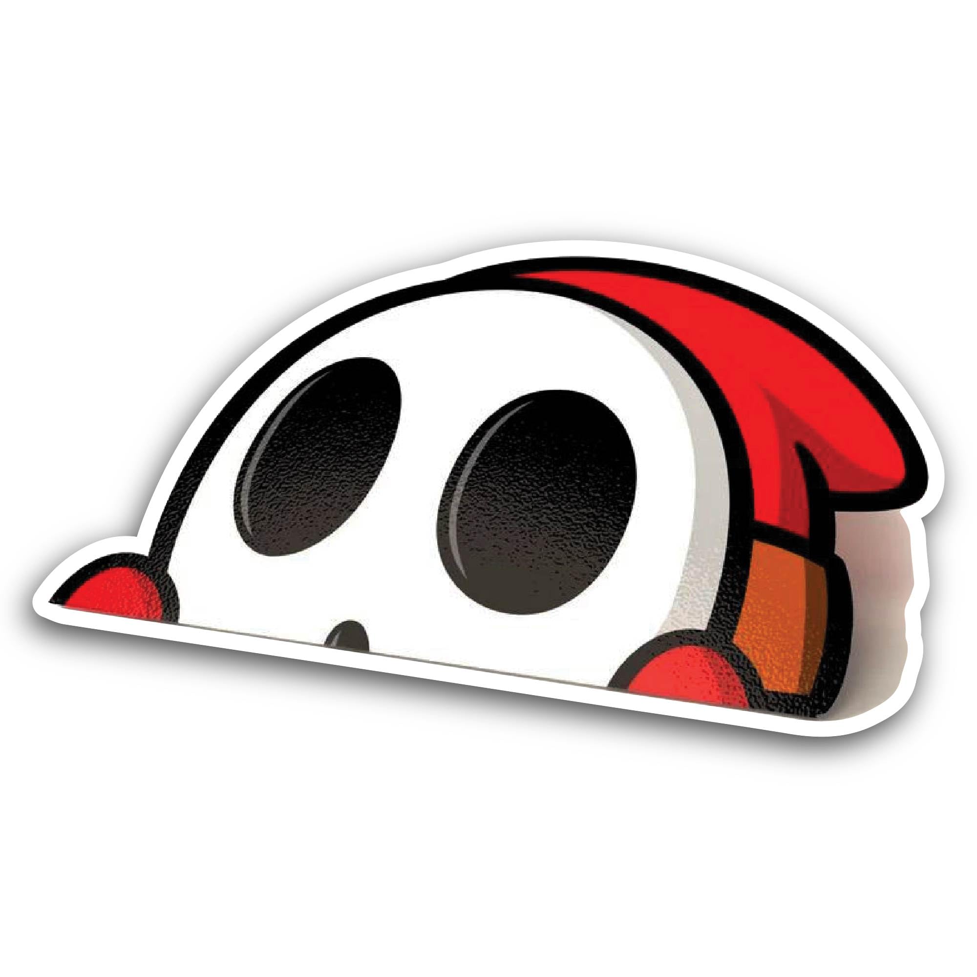 2 (Pieces) 3" and 5" Peeking Sticker, Waterproof Vinyl Decals for Many Purpose Like Cars, Trucks, La