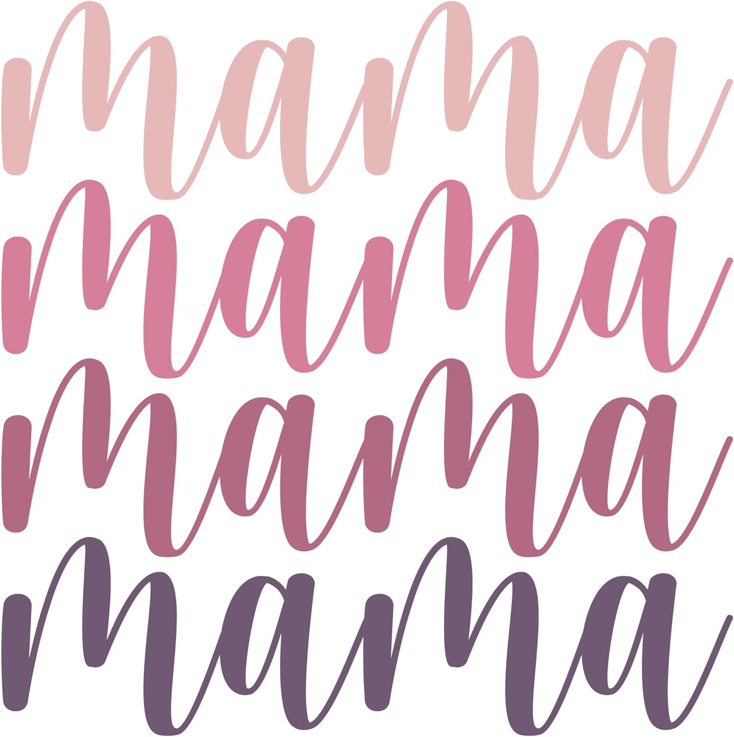 Inspirational Quote "Mama Mama Mama Mama" Motivational Sticker Vinyl Decal Motivation Stickers- 5" Vinyl Sticker Waterproof