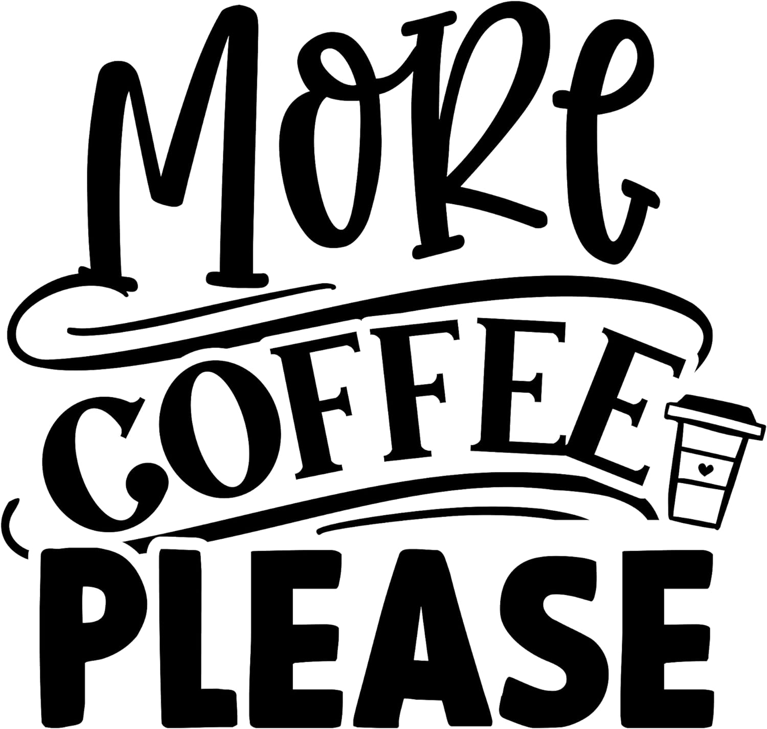 Inspirational Quote "But First Coffee" Motivational Sticker Vinyl Decal Motivation Stickers- 5" Vinyl Sticker Waterproof