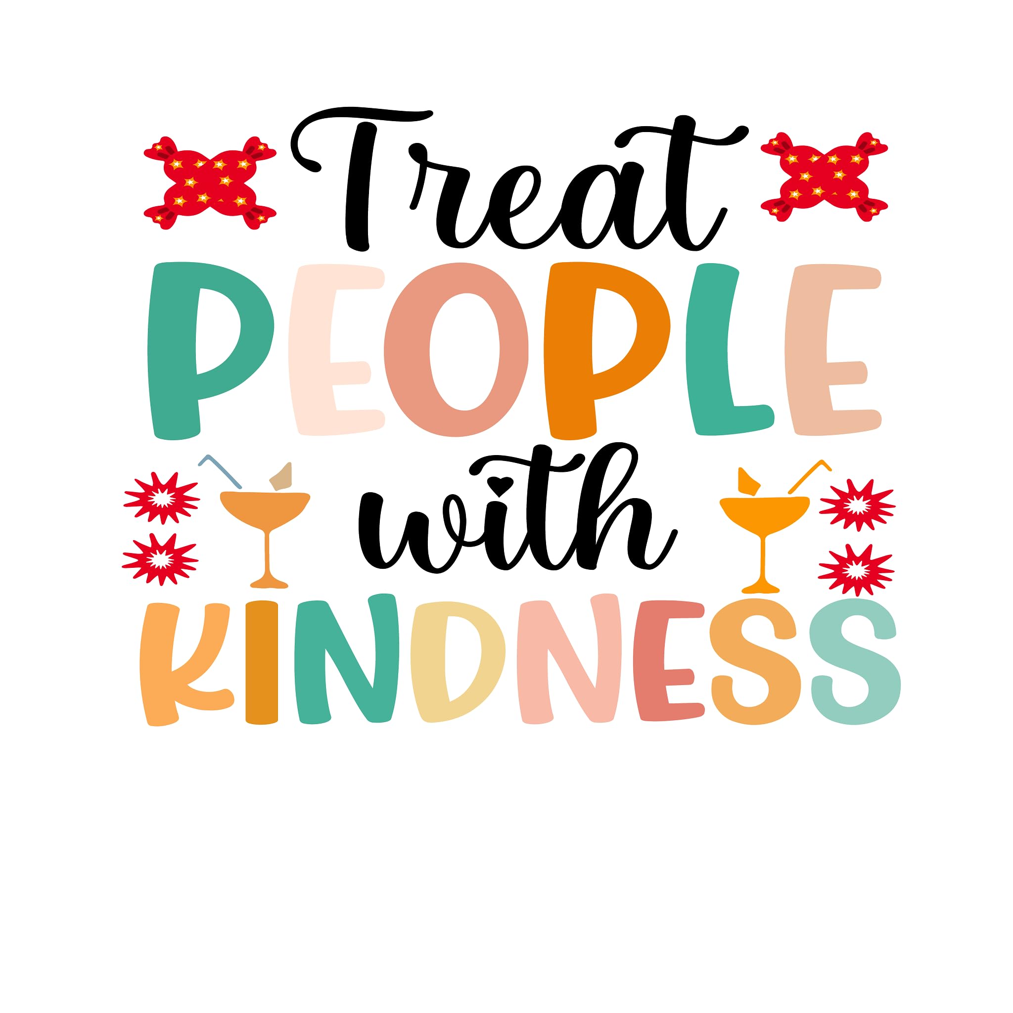 Inspirational Quote Love One Another GIF Motivational Sticker Vinyl Decal Motivation Stickers- Choos
