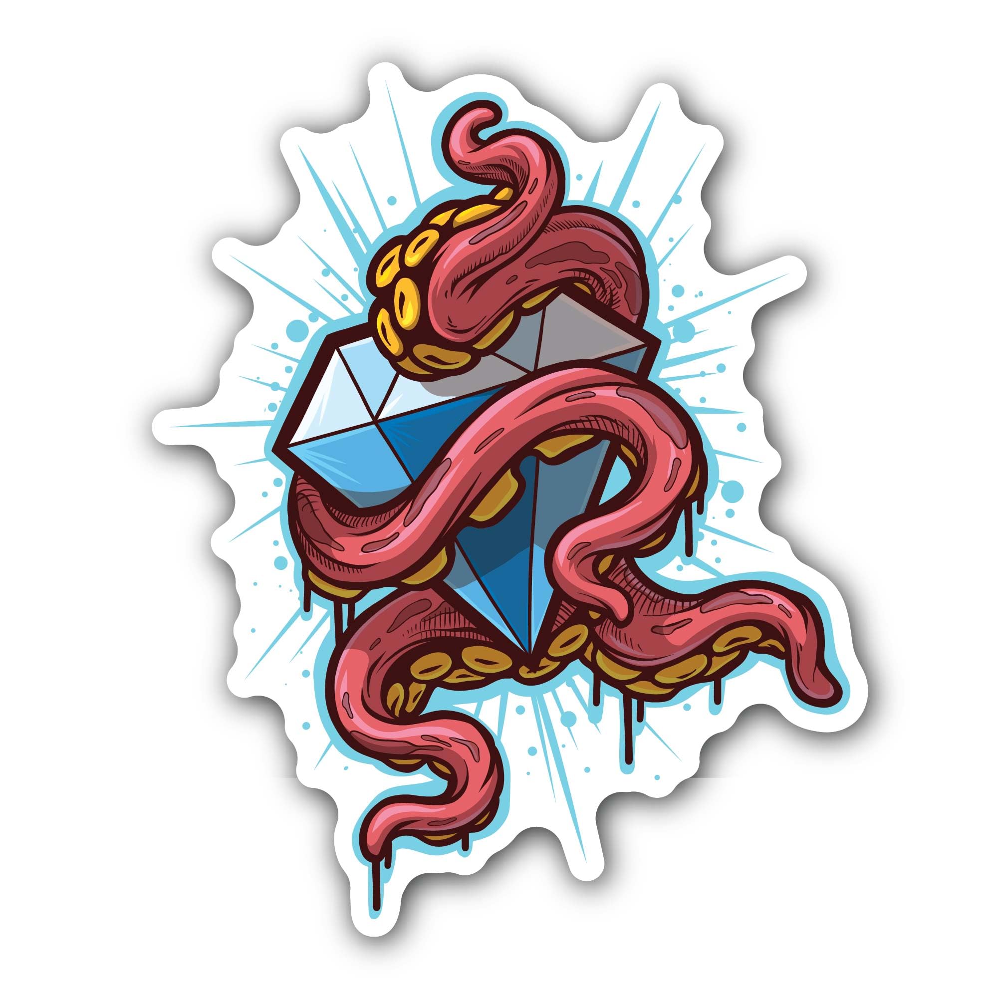 April Showers Bring May Allergies - 5" Vinyl Sticker Waterproof Vinyl Decals for All Purpose Cars, R
