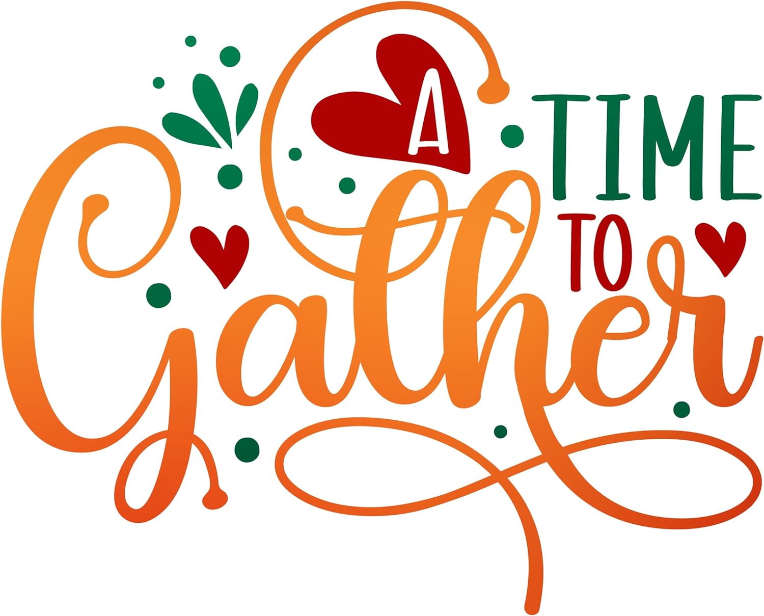 Inspirational Quote A Time To Gather Motivational Sticker Vinyl Decal Motivation Stickers- 5" Vinyl Sticker Waterproof