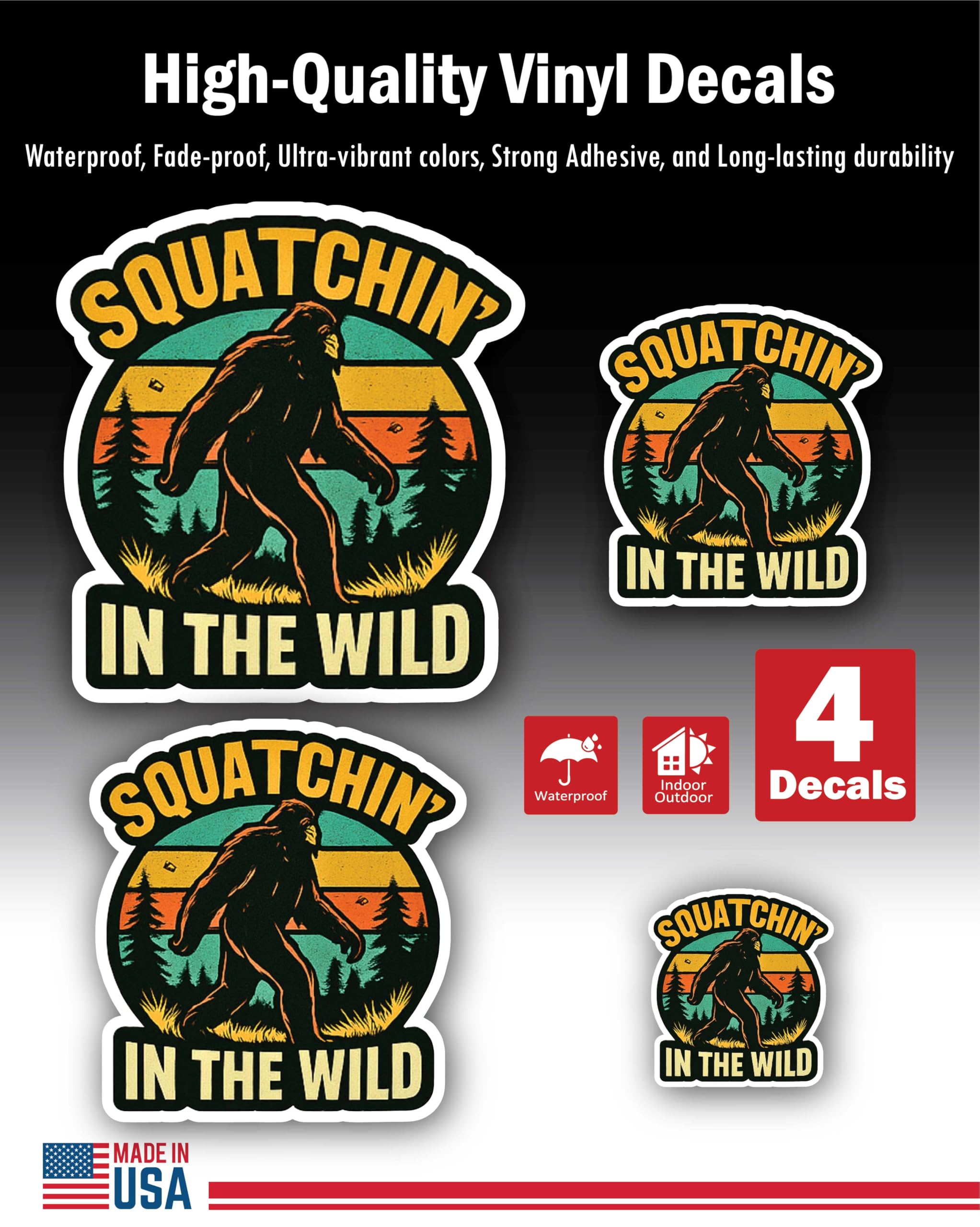 Inspirational Quote Determind Motivational Sticker Vinyl Decal Motivation Stickers- Choose in 3”, 5”