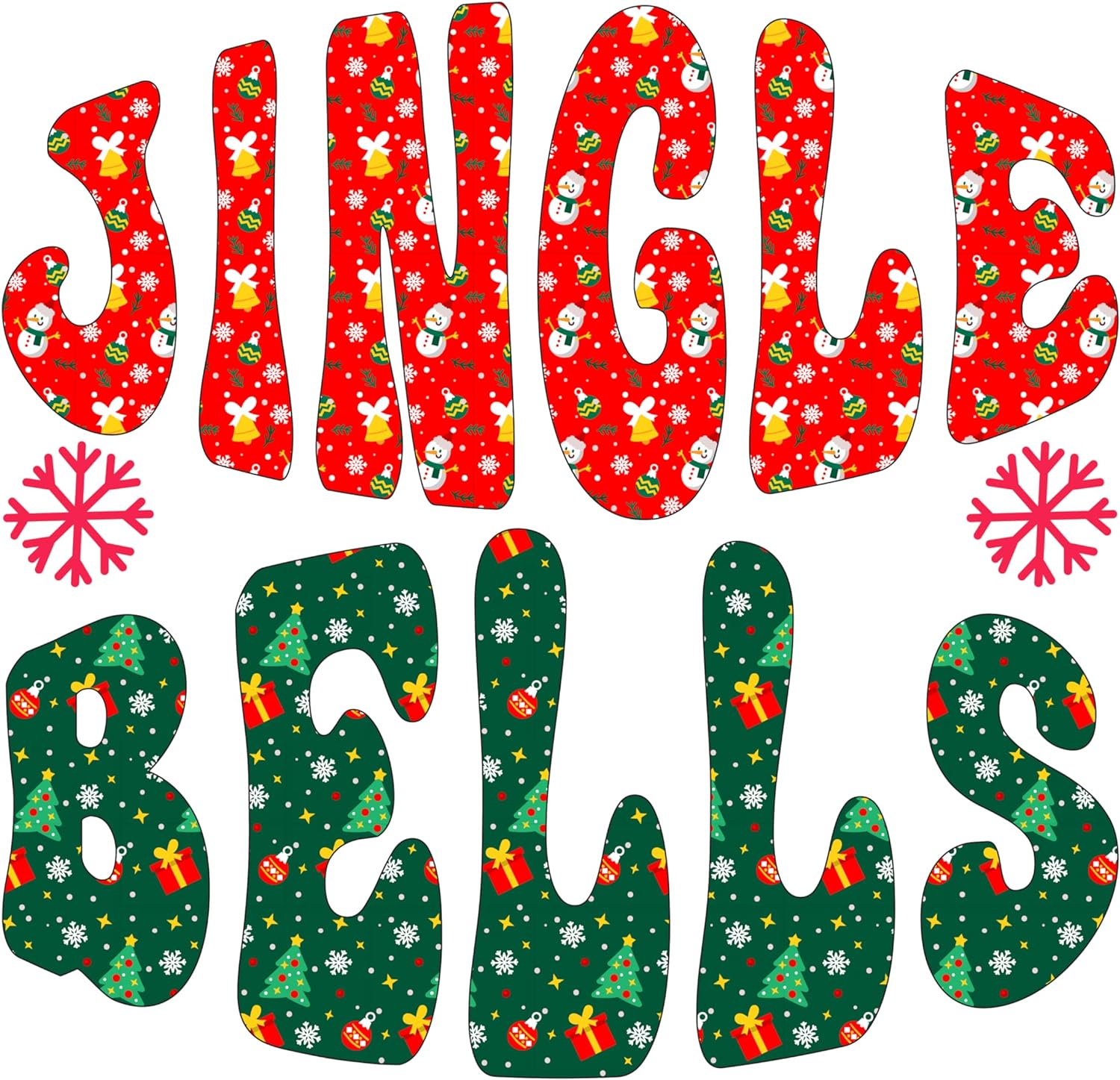 Inspirational Quote Jingle Bells Motivational Sticker Vinyl Decal Motivation Stickers- 5" Vinyl Sticker Waterproof