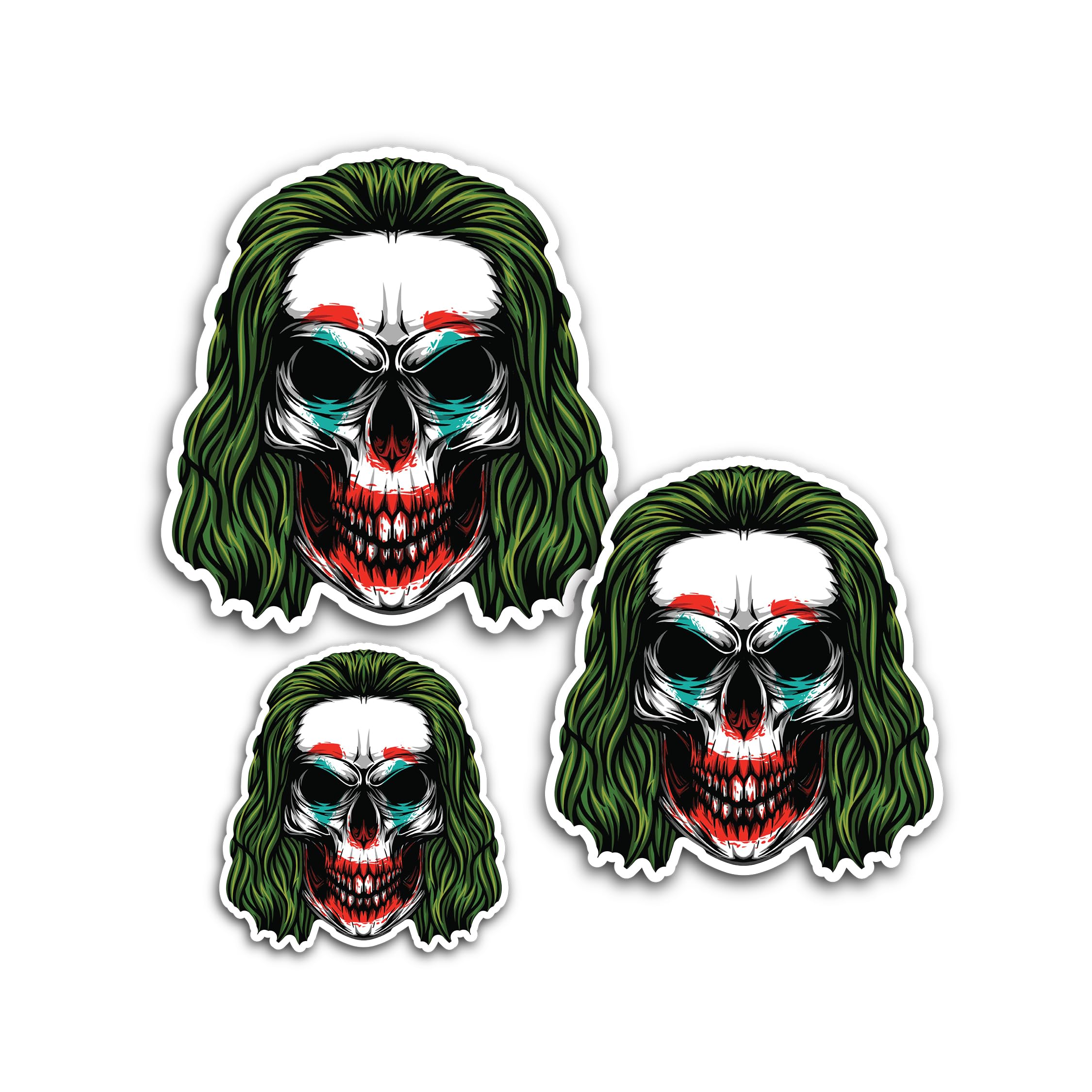 2 (Pieces) 3" and 5" Made in Japan Barcode Sticker, Waterproof Vinyl Decals for Many Purpose Like Ca