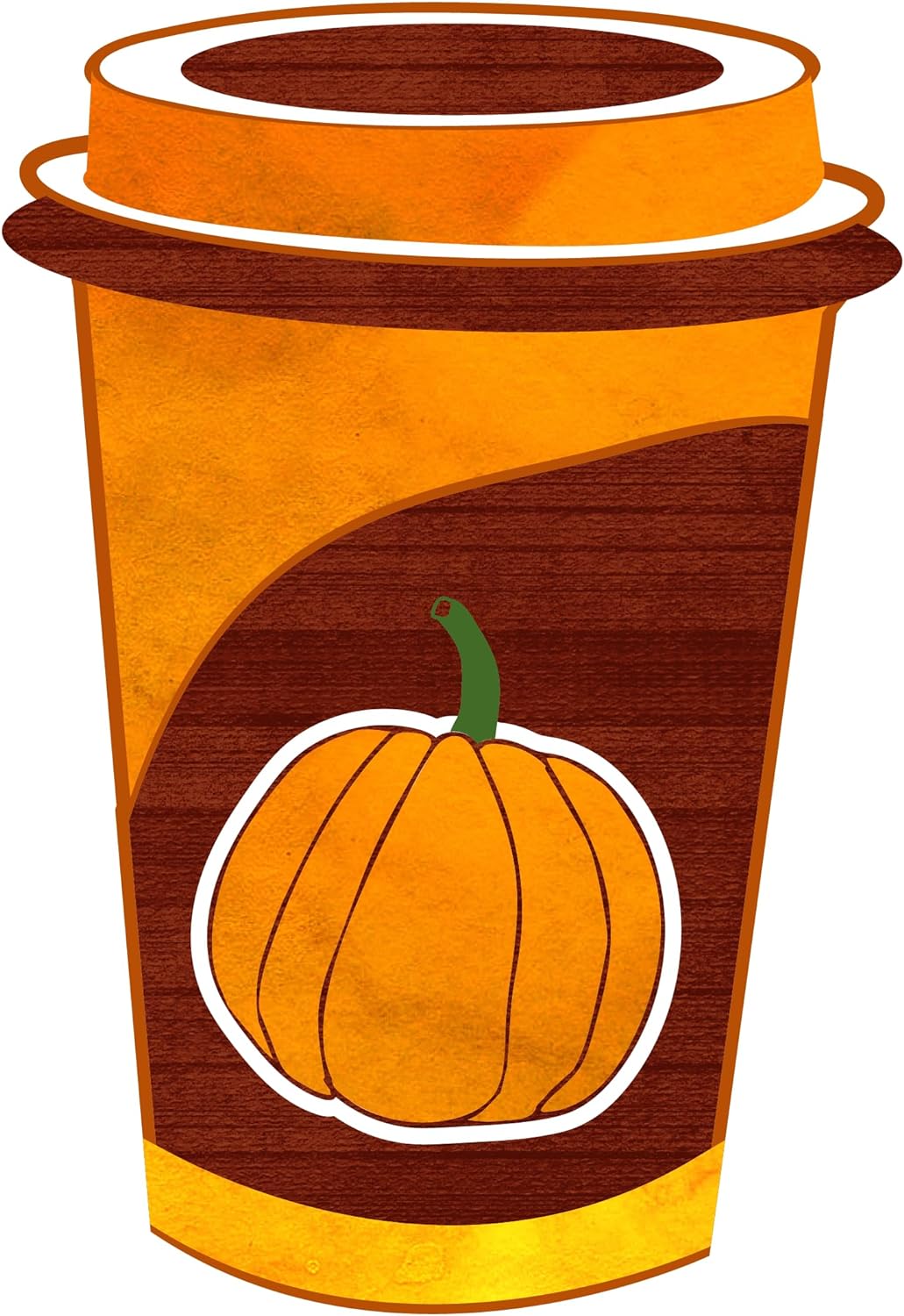 Inspirational Quote Pumpkin Coffee Or Tea Motivational Sticker Vinyl Decal Motivation Stickers- 5" Vinyl Sticker Waterproof