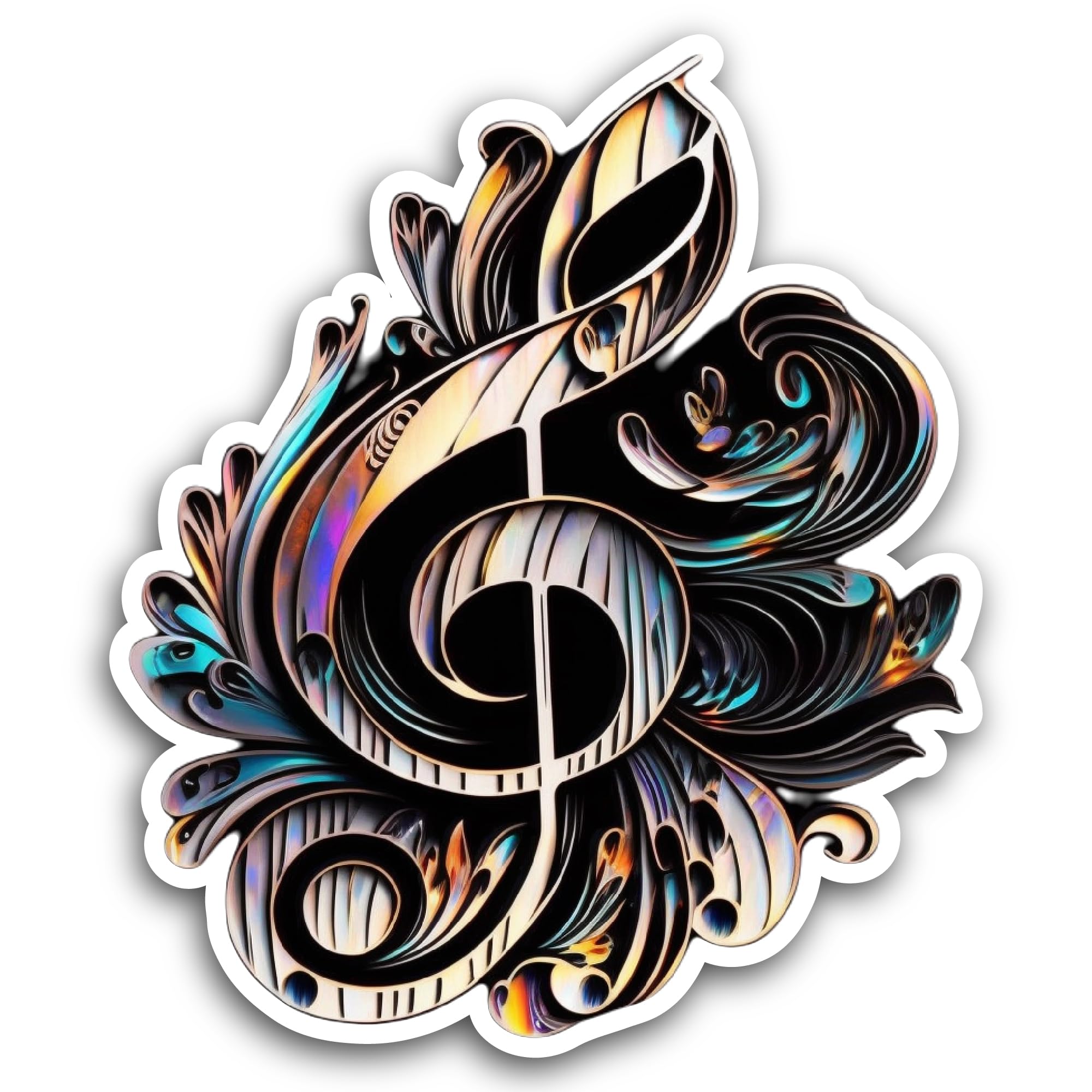 2 (Pieces) 3" and 5" The World Needs You Text Sticker, Waterproof Vinyl Decals for Many Purpose Like