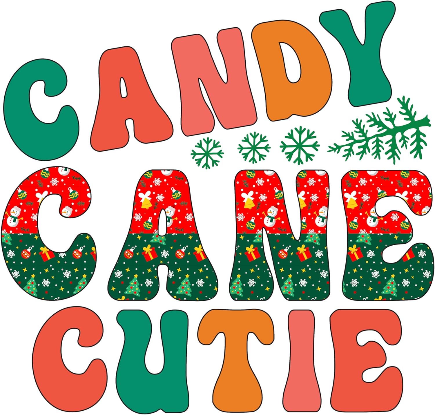 Inspirational Quote Candy Cane Cutie Motivational Sticker Vinyl Decal Motivation Stickers- 5" Vinyl Sticker Waterproof