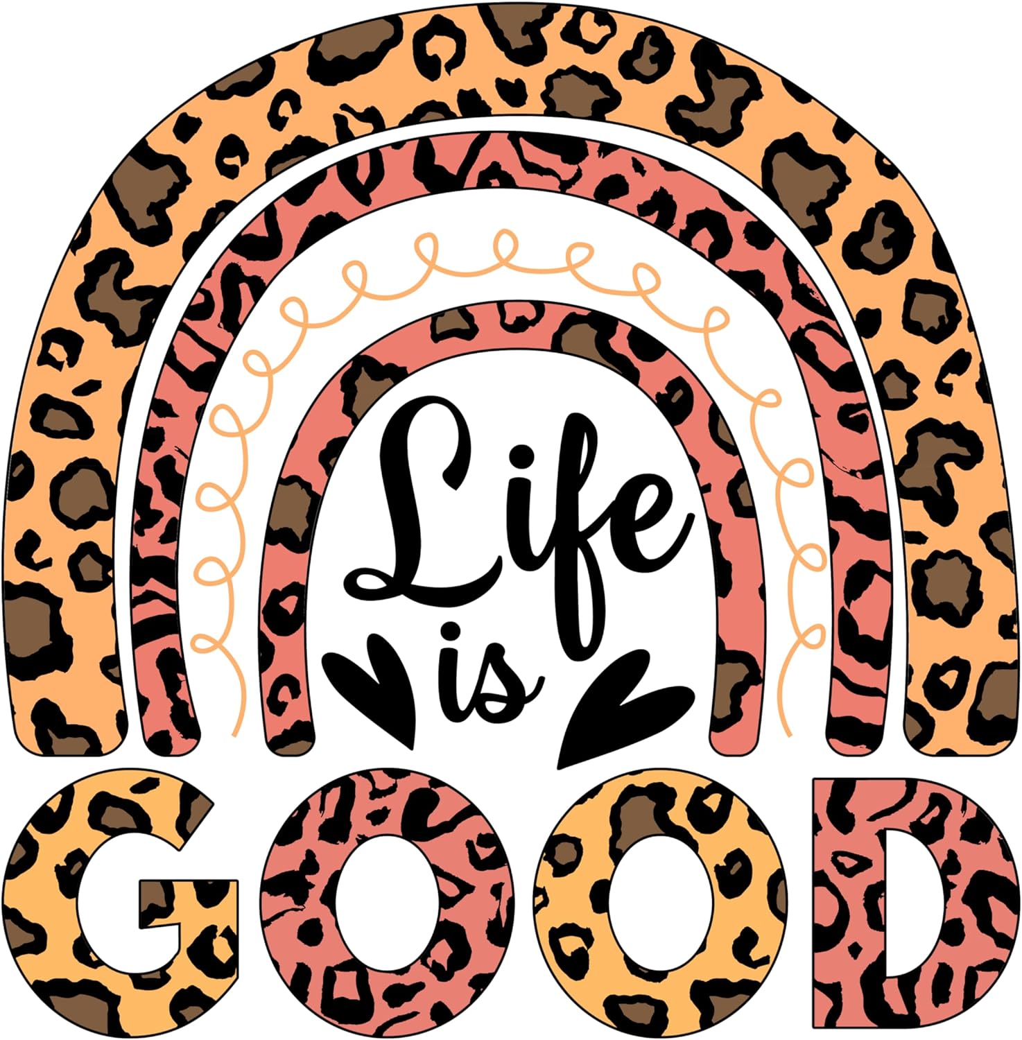 Inspirational Quote "Life is Good" Motivational Sticker Vinyl Decal Motivation Stickers- 5" Vinyl Sticker Waterproof