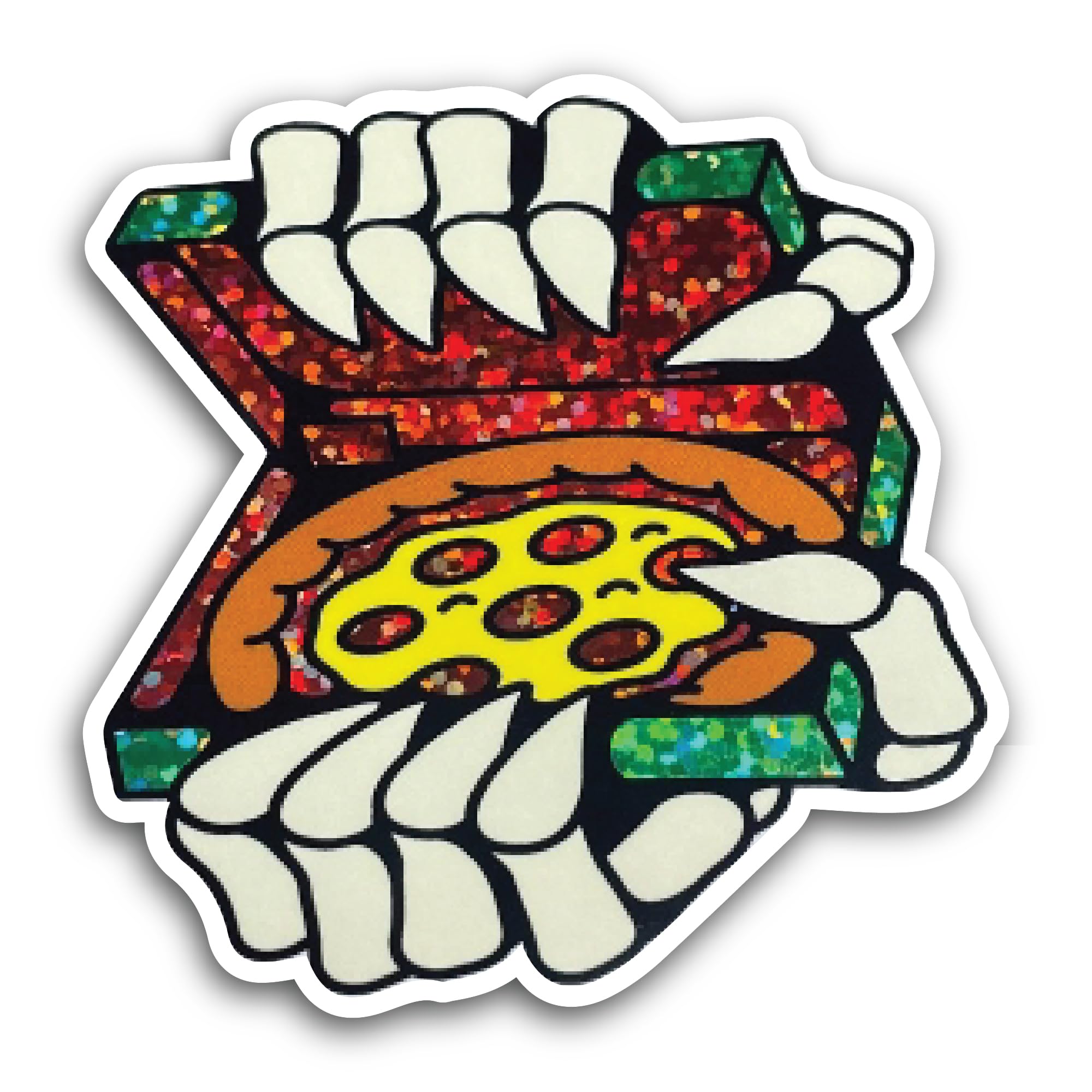 2 (Pieces) 2" and 3" Choose Joy with Colorful Sunflower Sticker, Waterproof Vinyl Decals for Many Pu