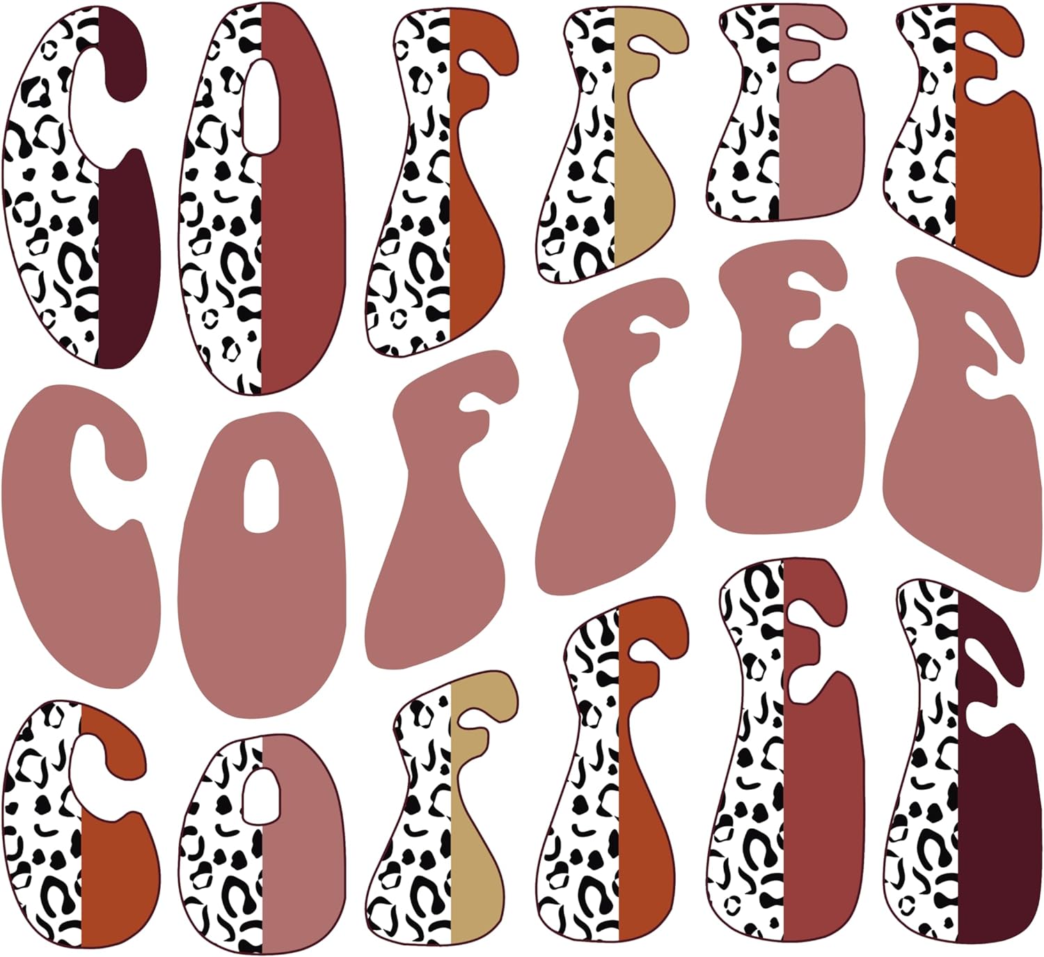 Inspirational Quote "Coffee in Multiple Style" Motivational Sticker Vinyl Decal Motivation Stickers- 5" Vinyl Sticker Waterproof