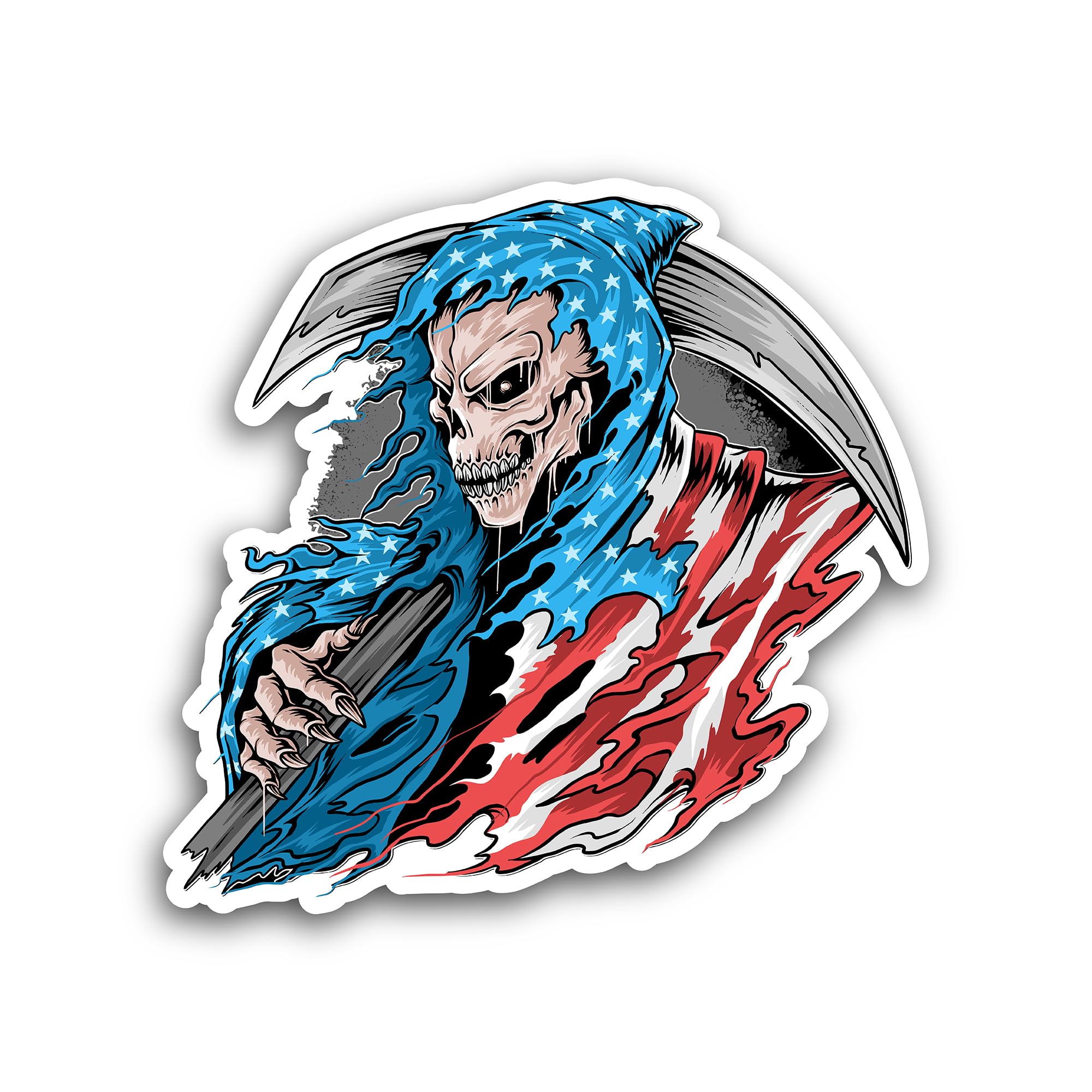 2 (Pieces) 3" and 5" Slow & SERIOUS Sticker, Waterproof Vinyl Decals for Many Purpose Like Cars, Tru