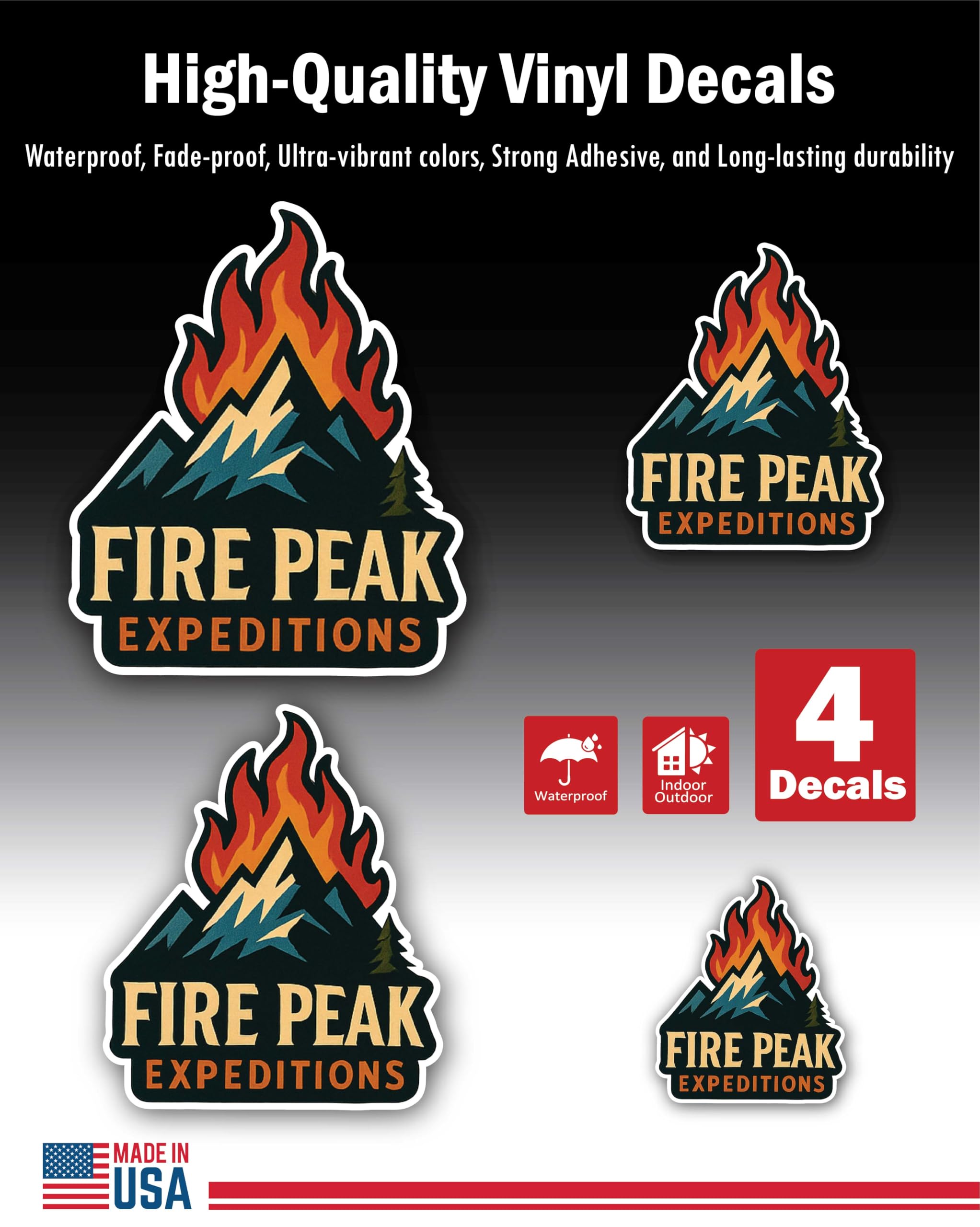 2 (Pieces) 3" and 5" Stickers n Decals Kindness - Motivational Sticker Vinyl Decal Sticker, Waterpro