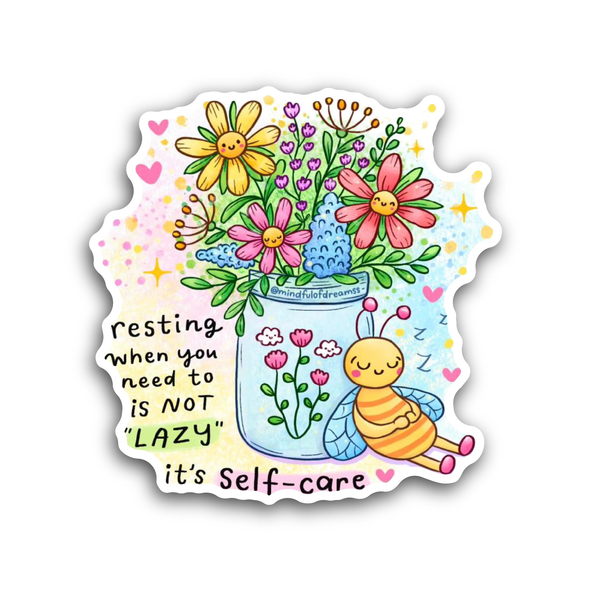 2 (Pieces) 3" and 5" Cute Soda Can Sticker, Waterproof Vinyl Decals for Many Purpose Like Cars, Truc