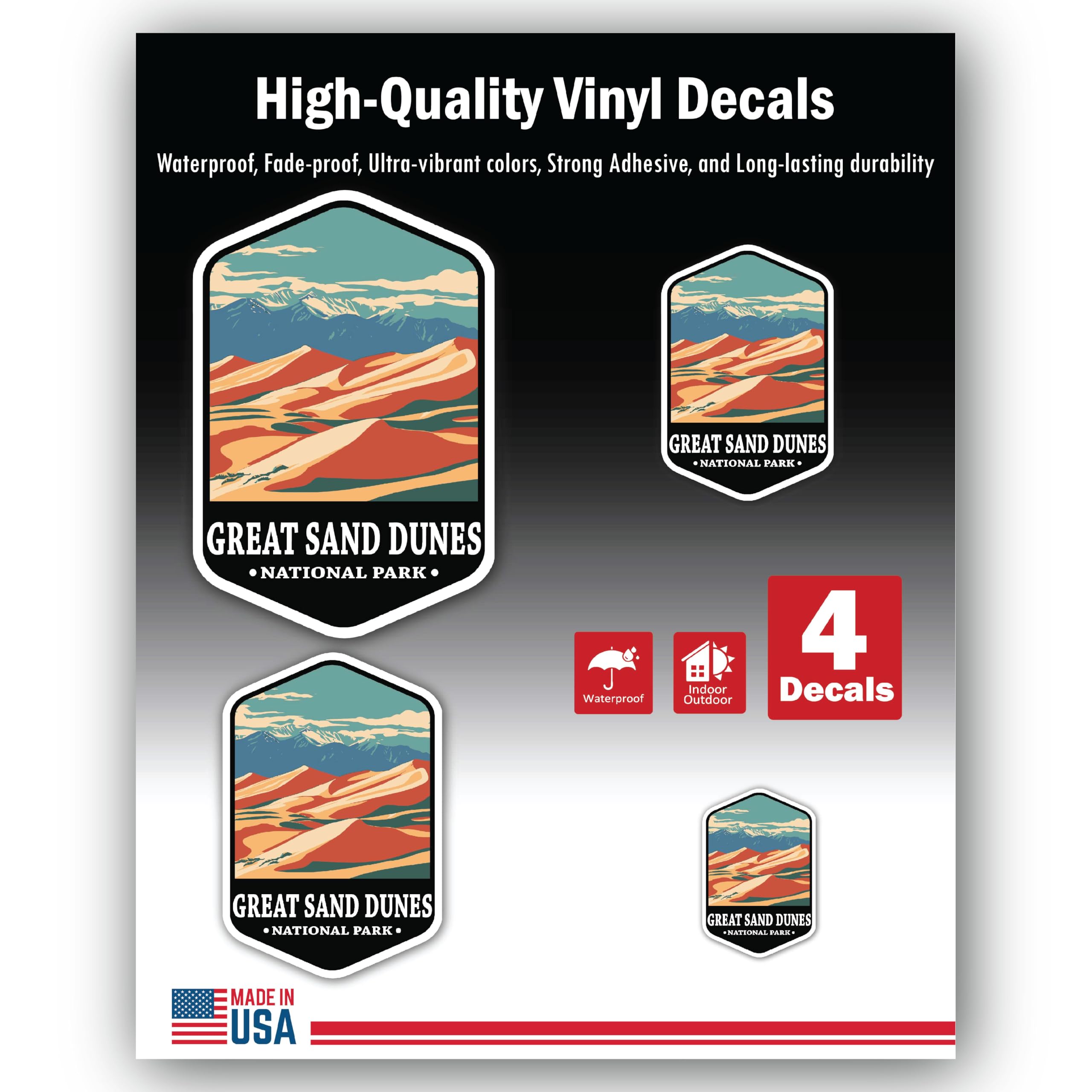 2 (Pieces) 3" and 5" Stickers n Decals Free Smileys Icon - Motivational Sticker Vinyl Decal Sticker,