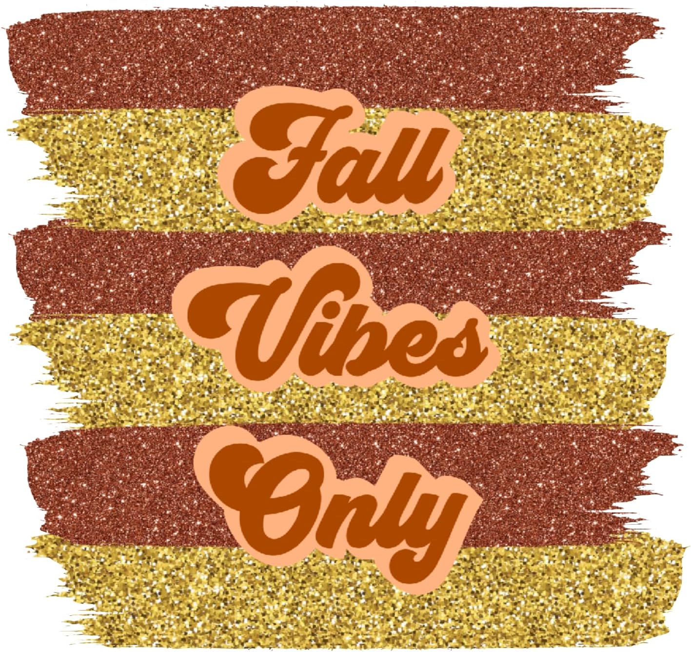 Inspirational Quote Fall Vibes Only Motivational Sticker Vinyl Decal Motivation Stickers- 5" Vinyl Sticker Waterproof