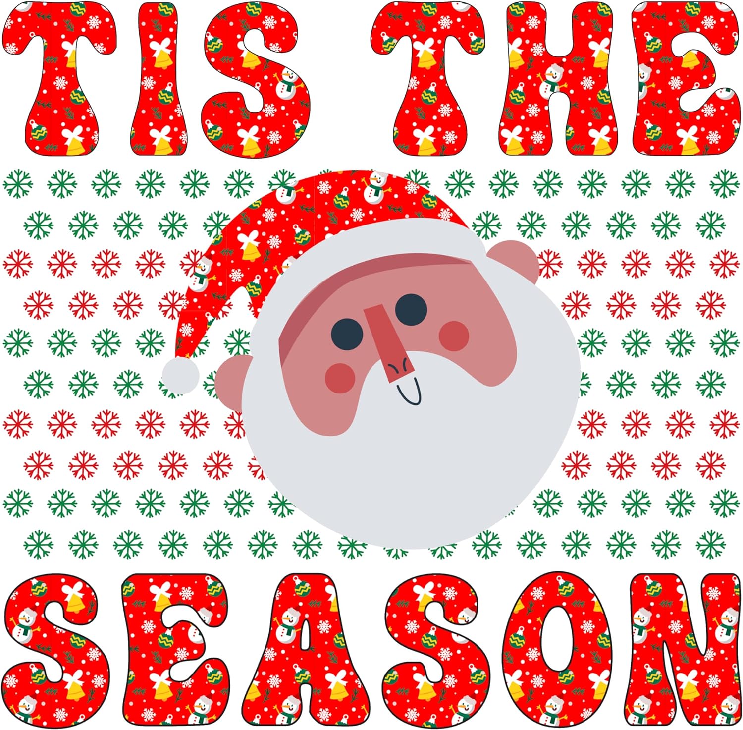Inspirational Quote Tis The Season Motivational Sticker Vinyl Decal Motivation Stickers- 5" Vinyl Sticker Waterproof