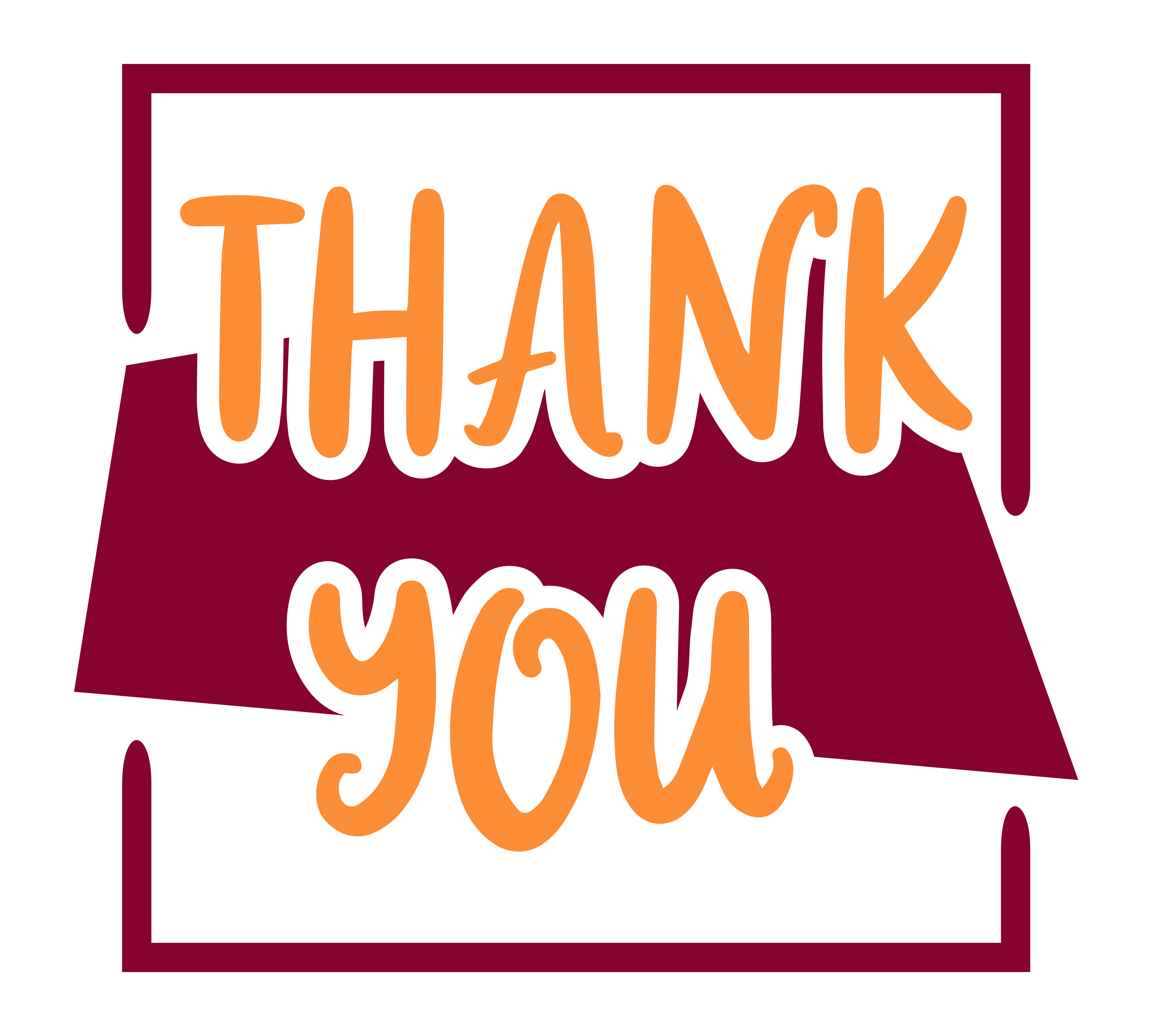 Inspirational Quote "Thank You' Sticker" Motivational Sticker Vinyl Decal Motivation Stickers- 5" Vinyl Sticker Waterproof