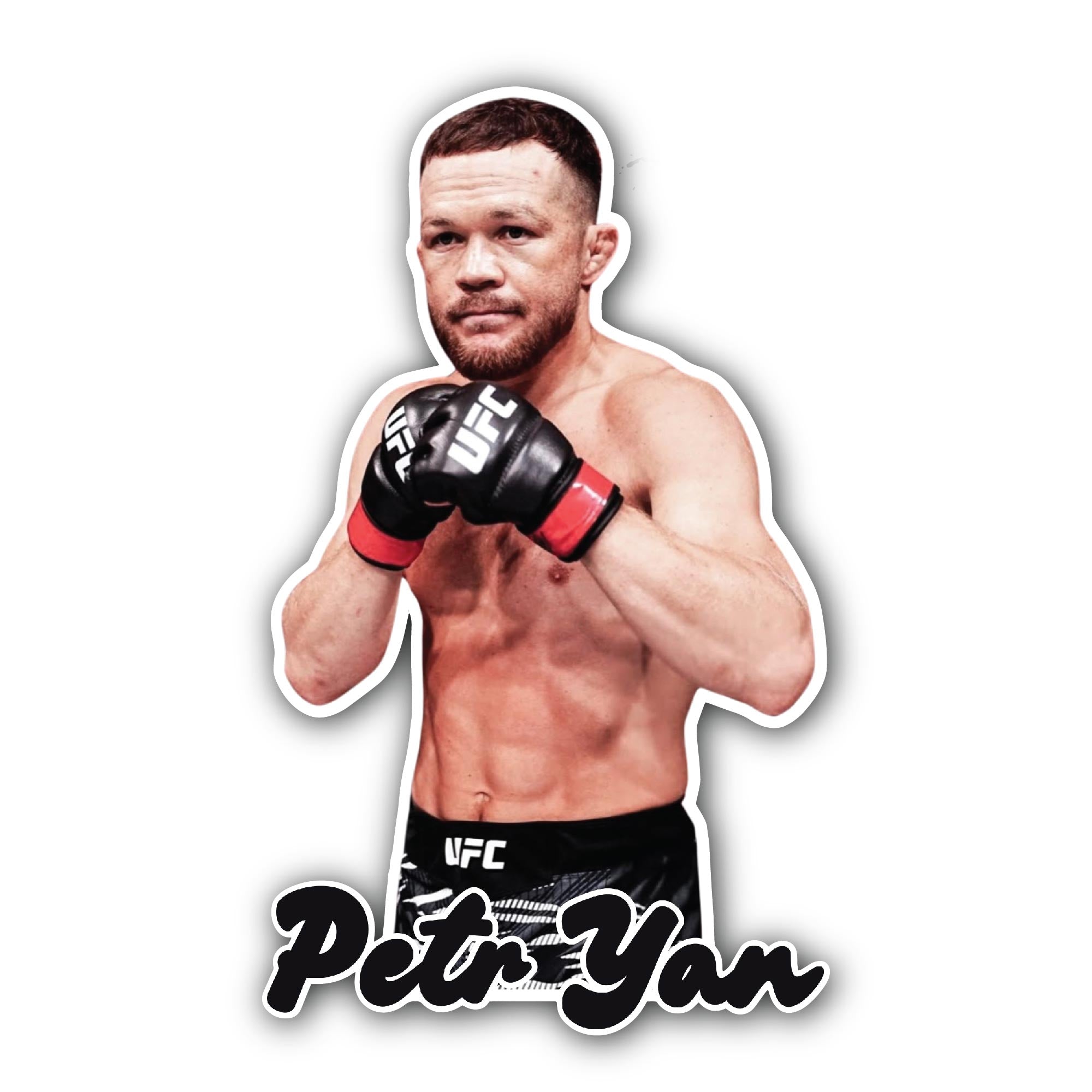 Petr Yan Sticker, Waterproof Vinyl Decal Sticker Indoor Or Outdoor 2 (Pieces) 3" and 5"