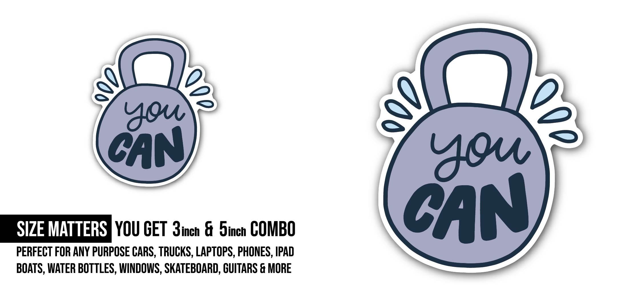 Blue Hedgehog Sticker, Waterproof Vinyl Decal Sticker Indoor Or Outdoor 2 (Pieces) 3" and 5"