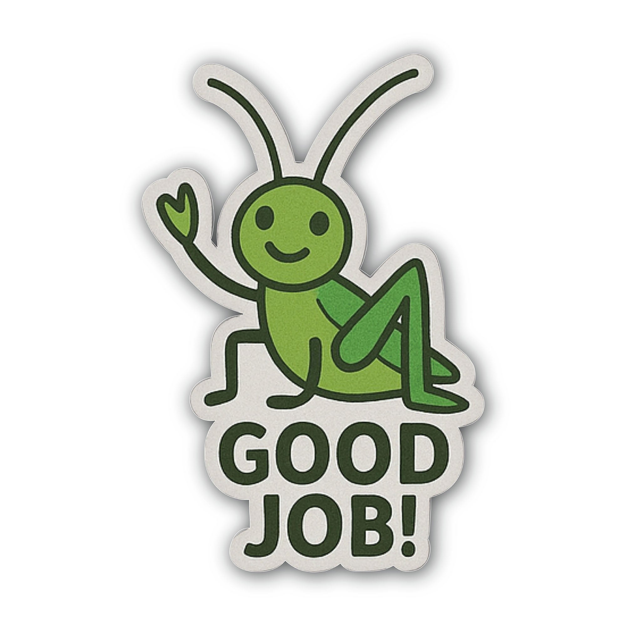 Good Job! Sticker, Waterproof Vinyl Decal Sticker Indoor Or Outdoor 2 (Pieces) 3" and 5"