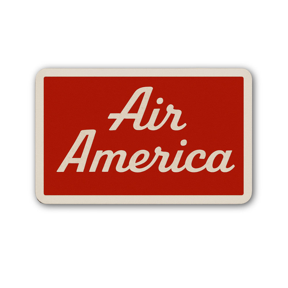 Air America Sticker, Waterproof Vinyl Decal Sticker Indoor Or Outdoor 2 (Pieces) 3" and 5"