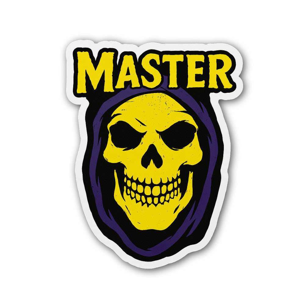 Master Sticker, Waterproof Vinyl Decal Sticker Indoor Or Outdoor 2 (Pieces) 3" and 5"