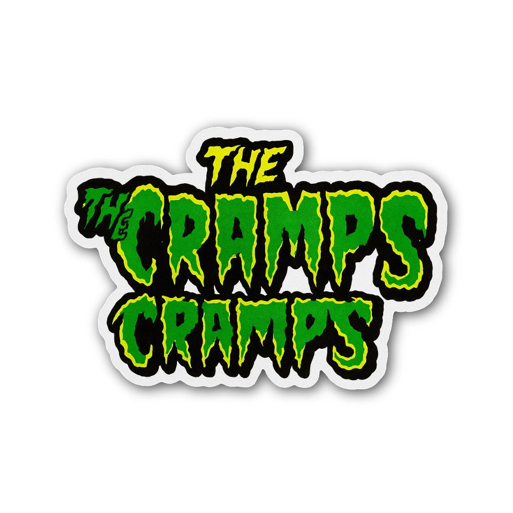 THE CRAMPS CRAMPS Sticker, Waterproof Vinyl Decal Sticker Indoor Or Outdoor 2 (Pieces) 3" and 5"