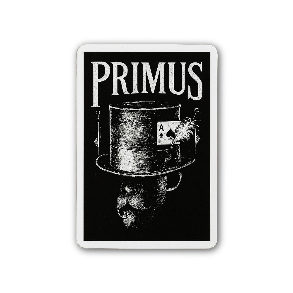 PRIMUS Sticker, Waterproof Vinyl Decal Sticker Indoor Or Outdoor 2 (Pieces) 3" and 5"