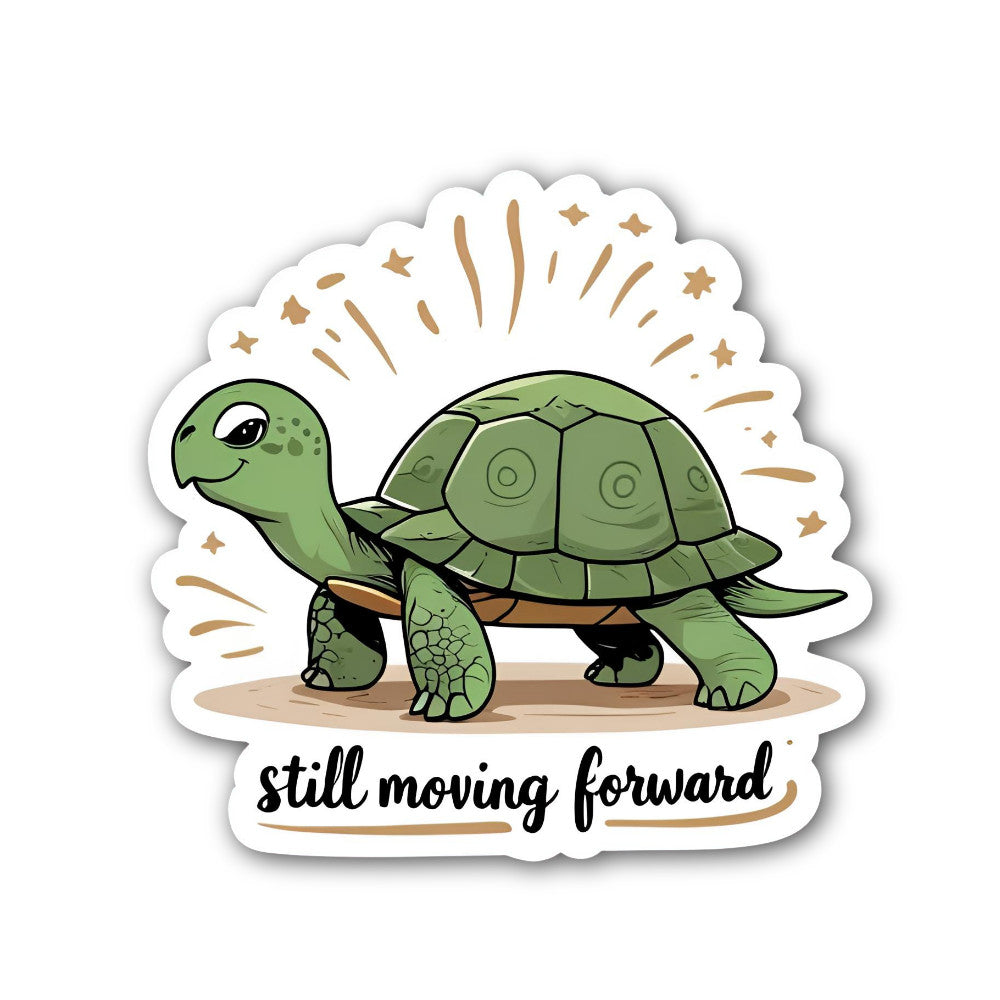 See Turle Sticker, Waterproof Vinyl Decal Sticker Indoor Or Outdoor 2 (Pieces) 3" and 5"