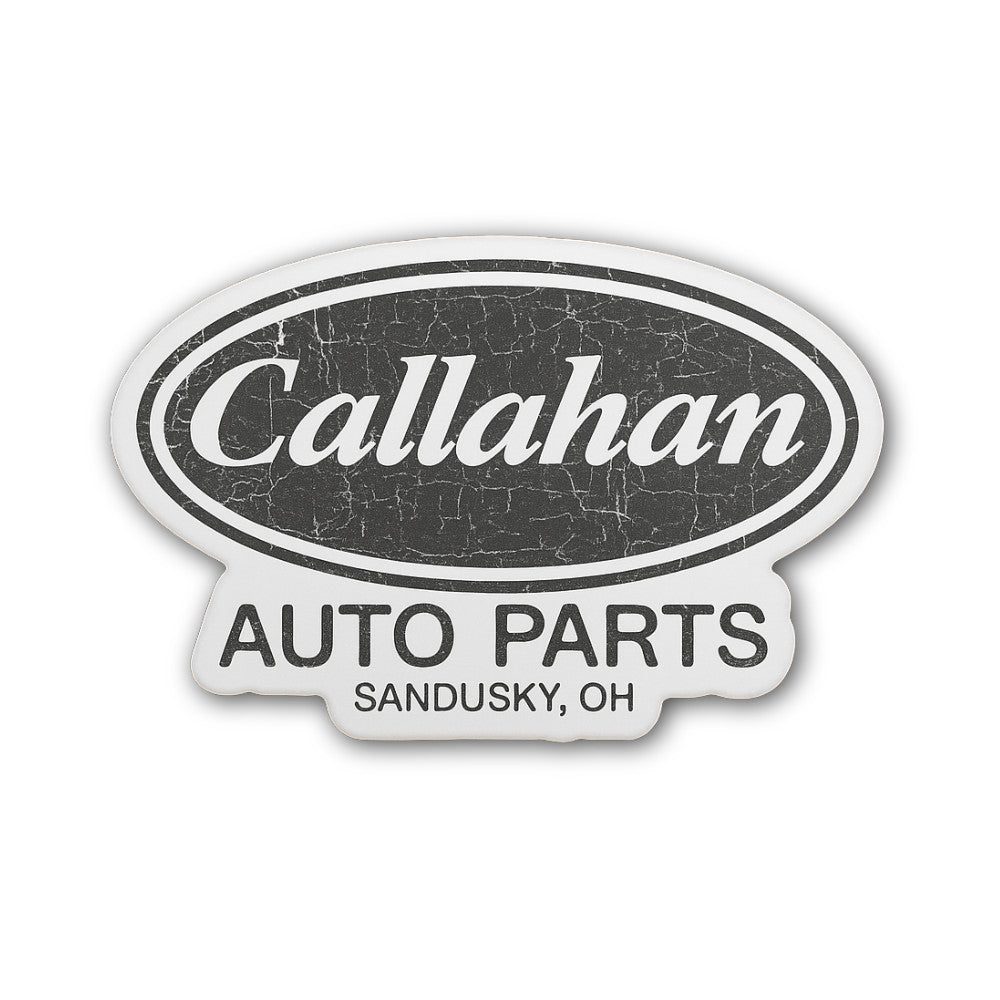 Callahan AUTO Parts Sticker, Waterproof Vinyl Decal Sticker Indoor Or Outdoor 2 (Pieces) 3" and 5"