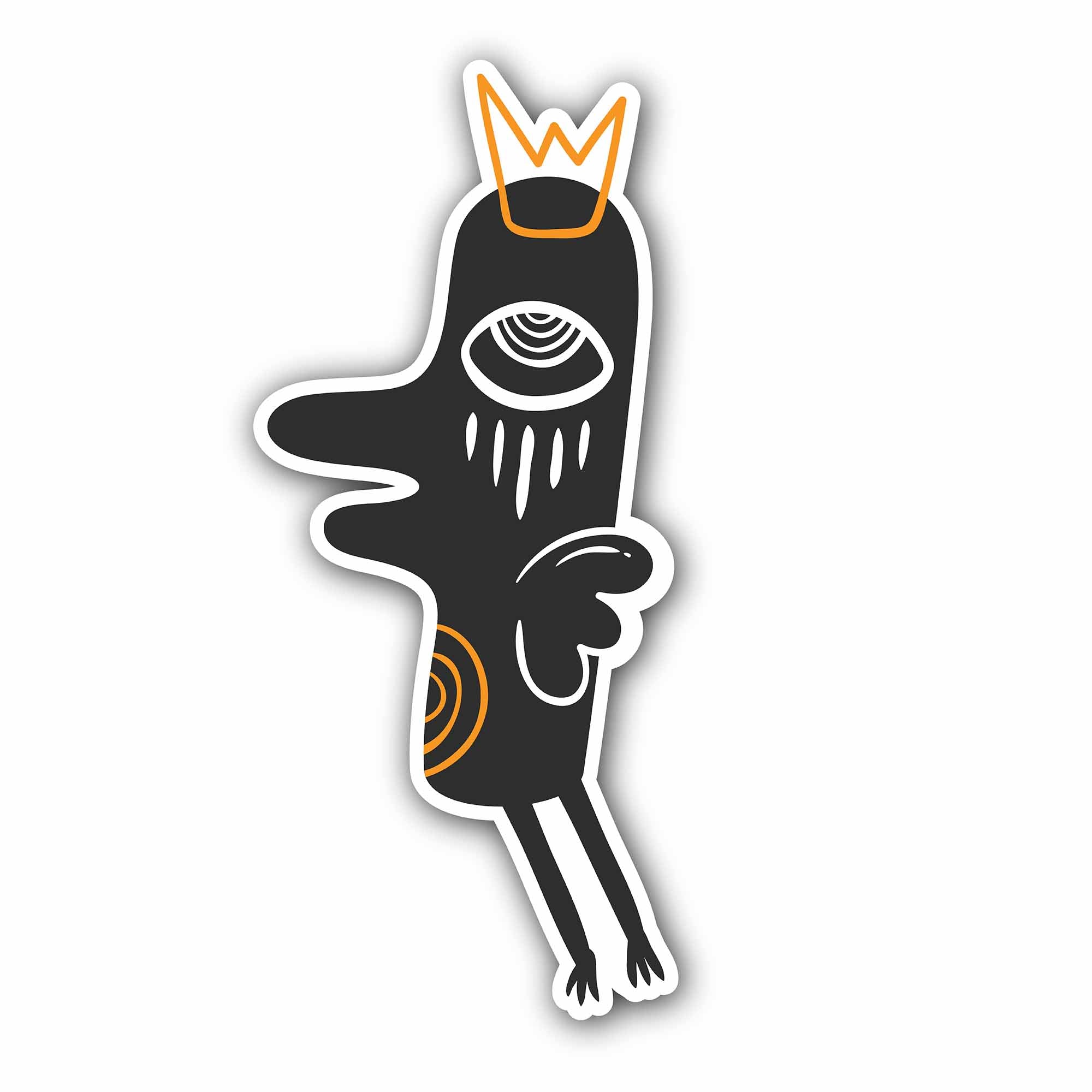 Little Goest Sticker, Waterproof Vinyl Decal Sticker Indoor Or Outdoor 2 (Pieces) 3" and 5"