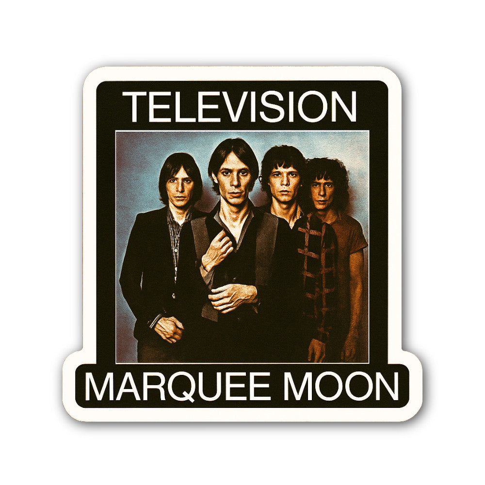Television Sticker, Waterproof Vinyl Decal Sticker Indoor Or Outdoor 2 (Pieces) 3" and 5"