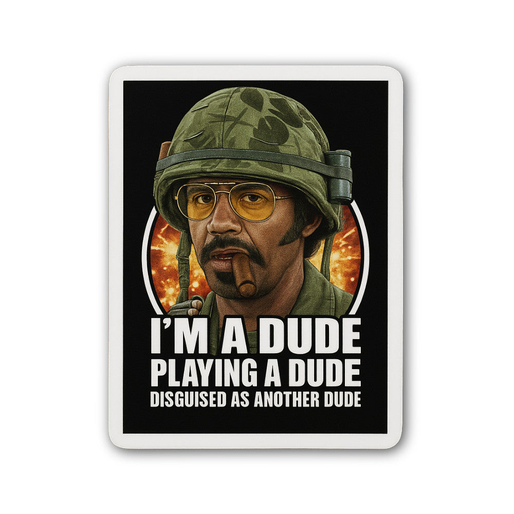 AS Another Dude Sticker, Waterproof Vinyl Decal Sticker Indoor Or Outdoor 2 (Pieces) 3" and 5"
