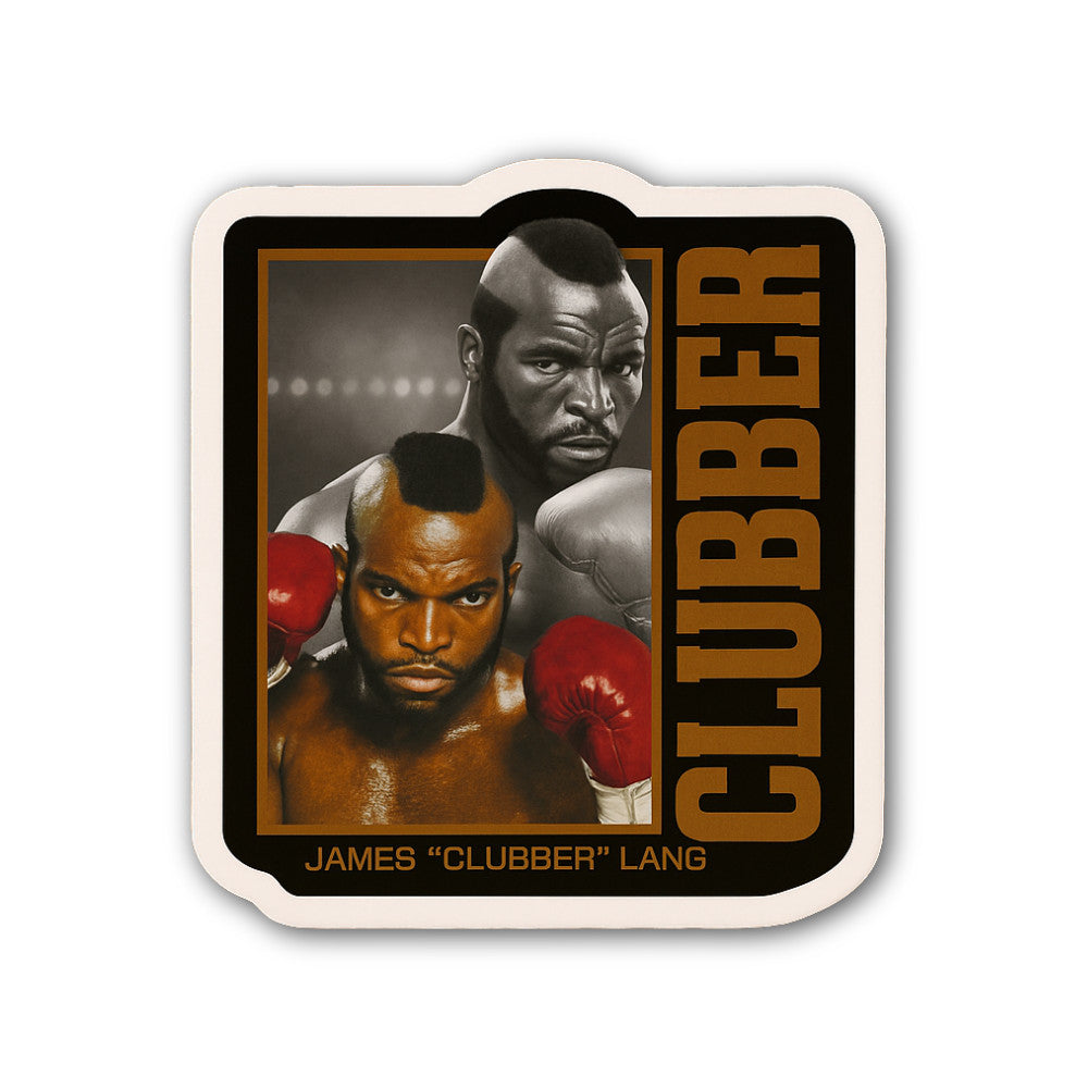 J@AMES C@Lubber L@ANG Sticker, Waterproof Vinyl Decal Sticker Indoor Or Outdoor 2 (Pieces) 3" and 5"