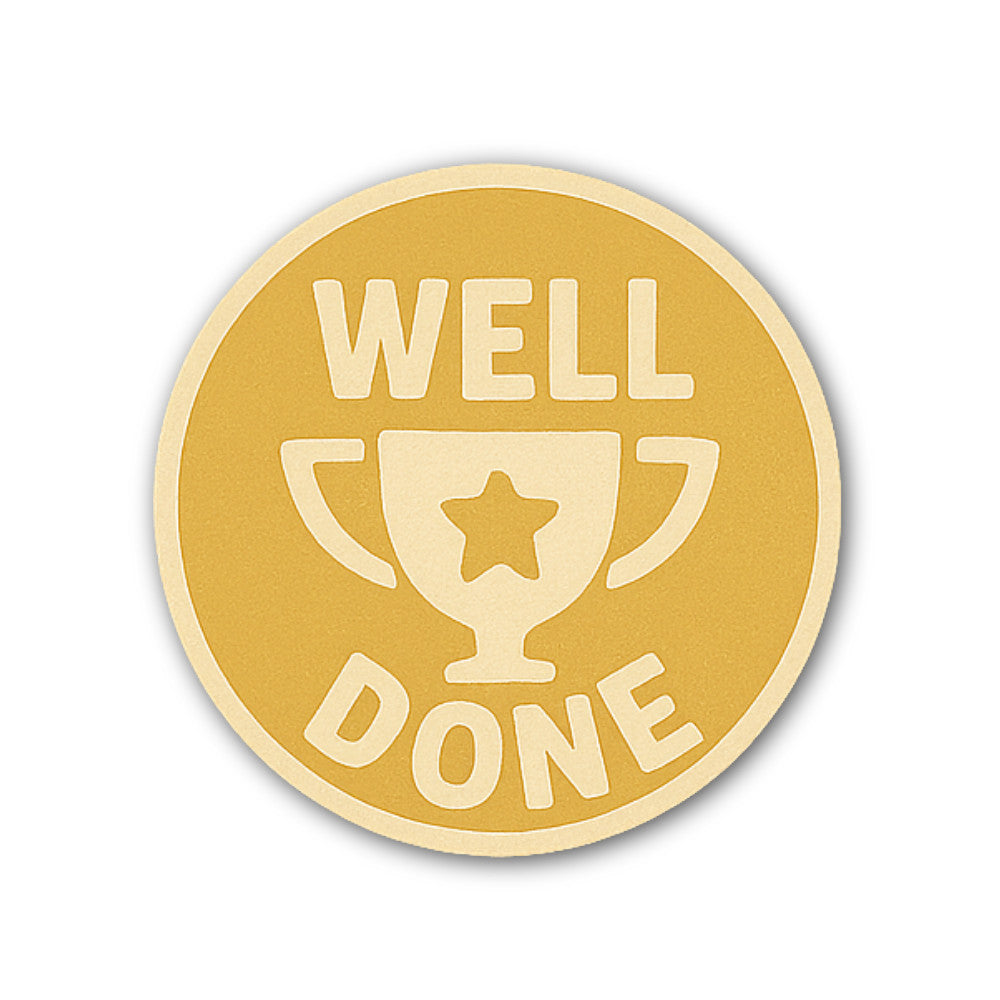 Champion Sticker, Waterproof Vinyl Decal Sticker Indoor Or Outdoor 2 (Pieces) 3" and 5"