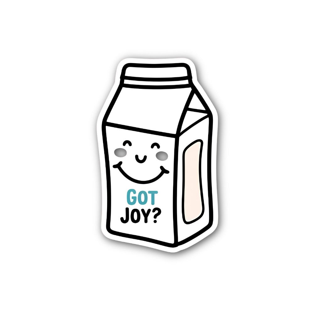 GOT JOY Sticker, Waterproof Vinyl Decal Sticker Indoor Or Outdoor 2 (Pieces) 3" and 5"