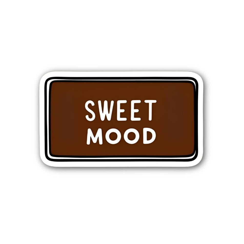 SWEET MOOD Sticker, Waterproof Vinyl Decal Sticker Indoor Or Outdoor 2 (Pieces) 3" and 5"
