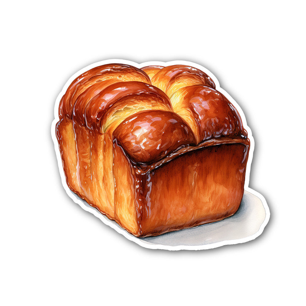 Sweet bun Sticker, Waterproof Vinyl Decal Sticker Indoor Or Outdoor 2 (Pieces) 3" and 5"