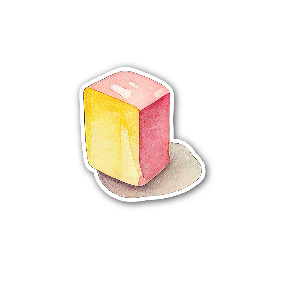 Sweet Yummy Candy Sticker, Waterproof Vinyl Decal Sticker Indoor Or Outdoor 2 (Pieces) 3" and 5"