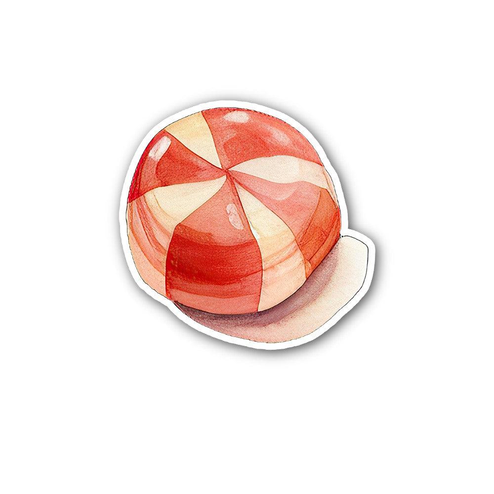 Colourful Tasty Toffee Sticker, Waterproof Vinyl Decal Sticker Indoor Or Outdoor 2 (Pieces) 3" and 5"