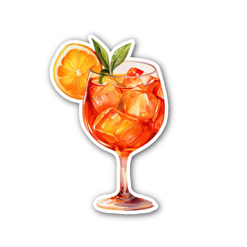 Slightly bittersweet flavor Sticker, Waterproof Vinyl Decal Sticker Indoor Or Outdoor 2 (Pieces) 3" and 5"