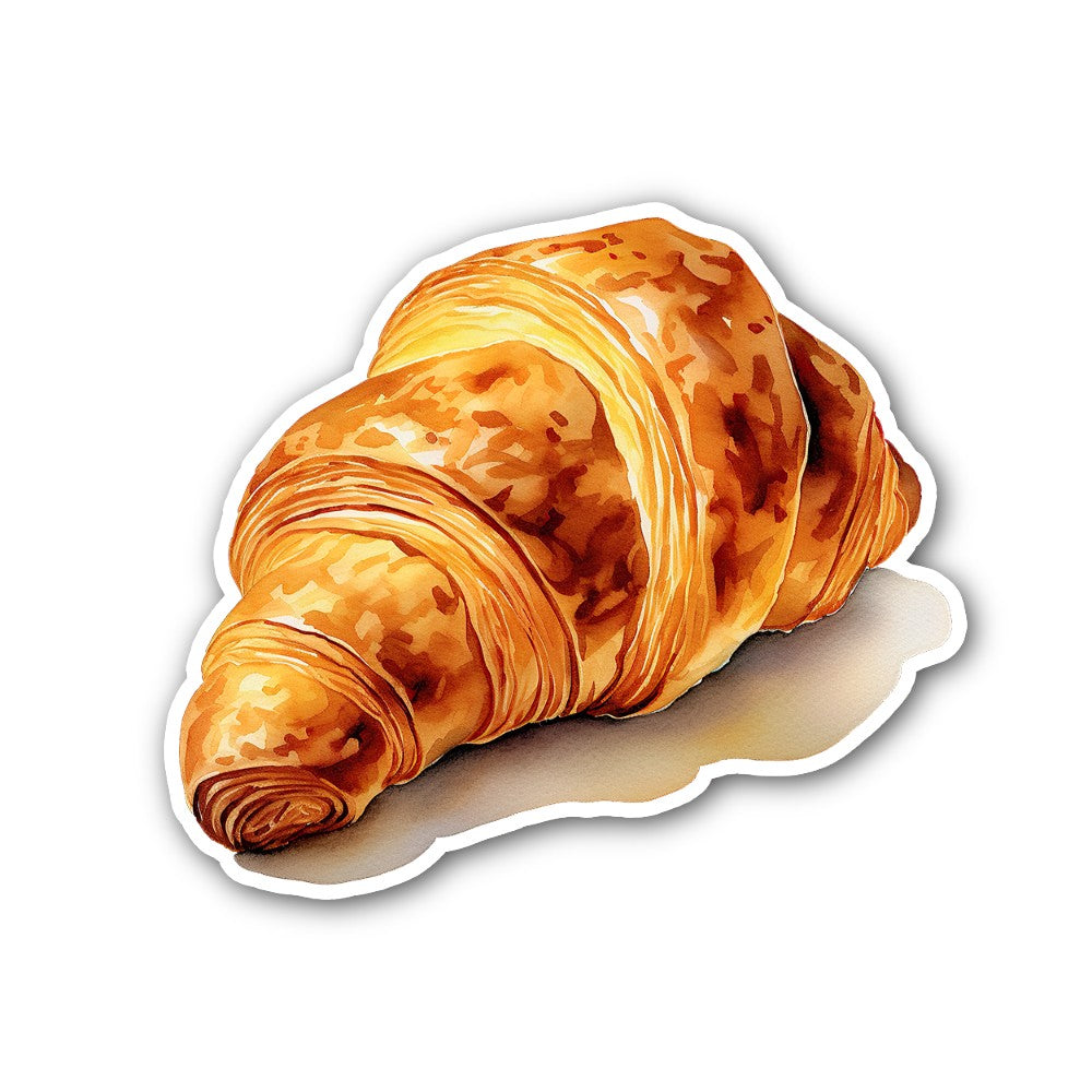 Sweet Bread Pastry Sticker, Waterproof Vinyl Decal Sticker Indoor Or Outdoor 2 (Pieces) 3" and 5"
