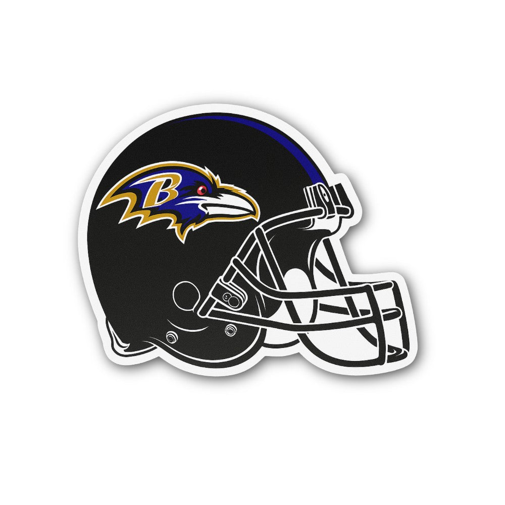 Black Helmet Sticker, Waterproof Vinyl Decal Sticker Indoor Or Outdoor 2 (Pieces) 3" and 5"