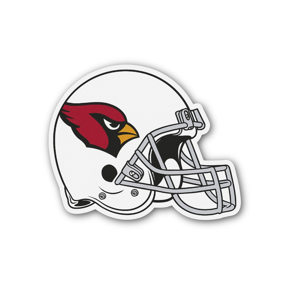 Red & white Helmet Sticker, Waterproof Vinyl Decal Sticker Indoor Or Outdoor 2 (Pieces) 3" and 5"