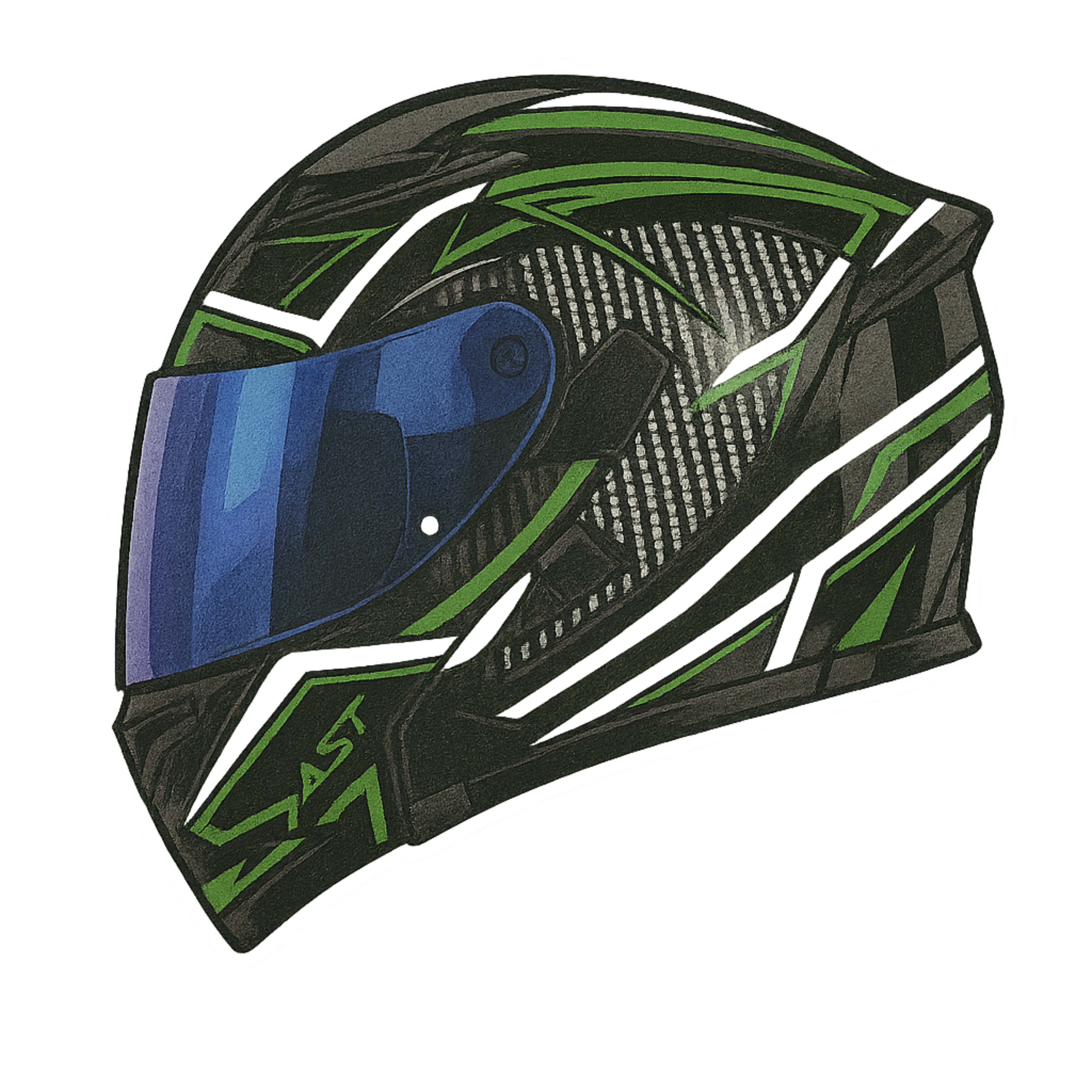 GAOZHE Modular Motorcycle Helmet - Aesthetic Vinyl Sticker – Waterproof Quote Decal Sticker for Lapt